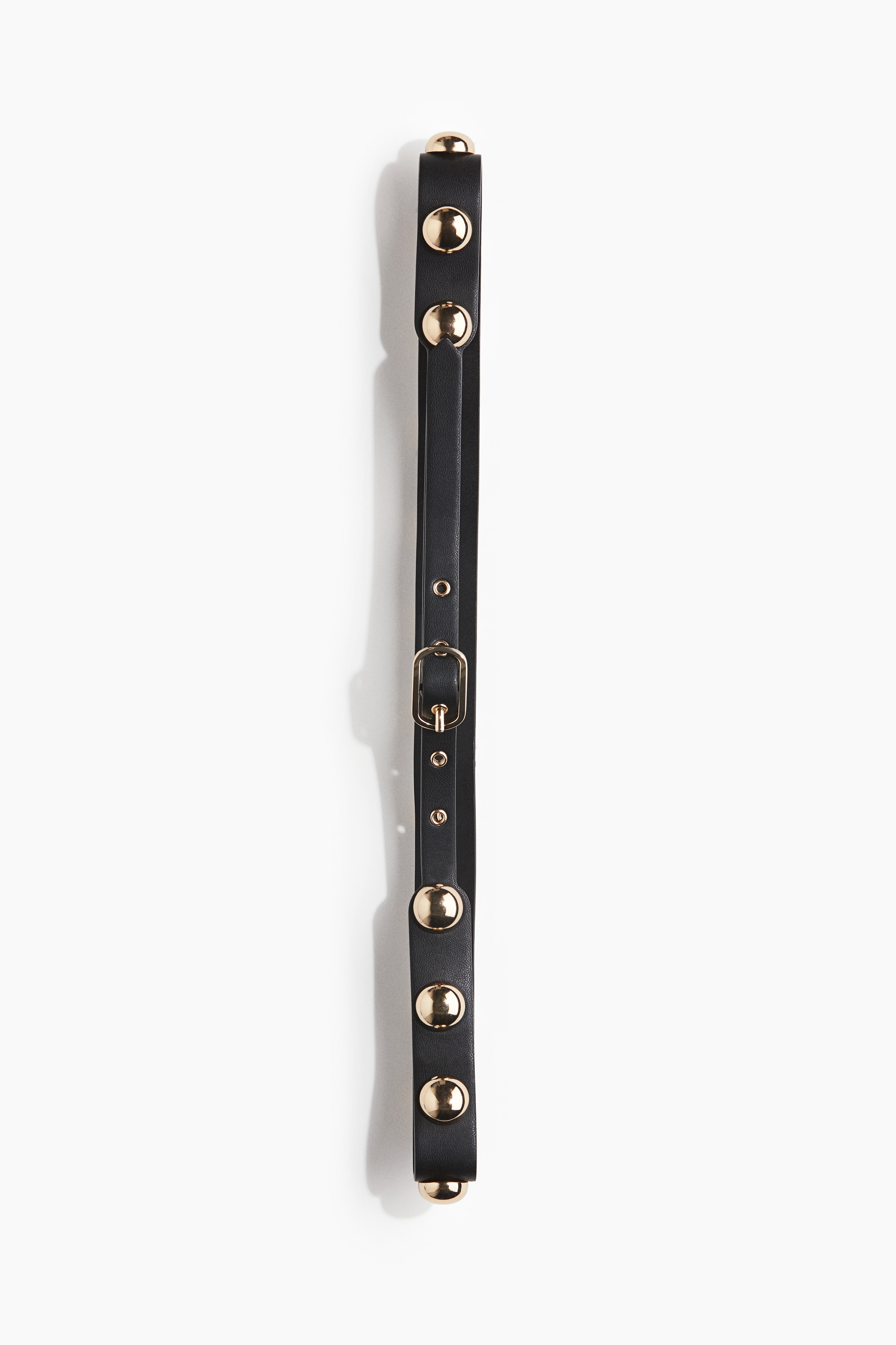 Hysterics】black military studs belt Hysterics】black military studs belt
