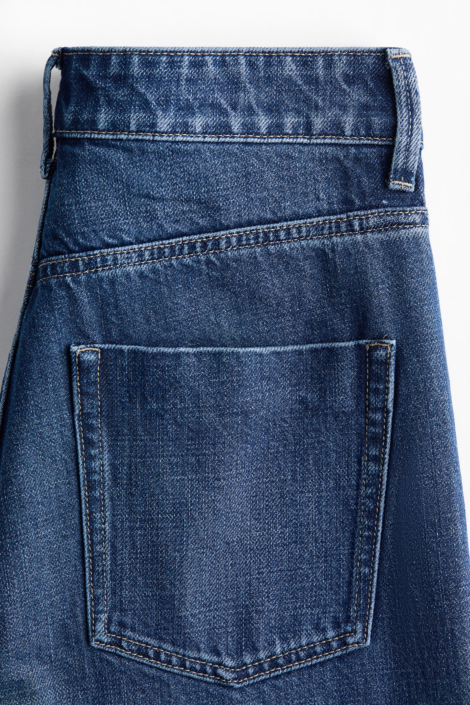 Wide High Jeans - Bleu denim/Vert foncé/Bleu denim clair/Noir délavé/Bleu denim/Blanc - 8