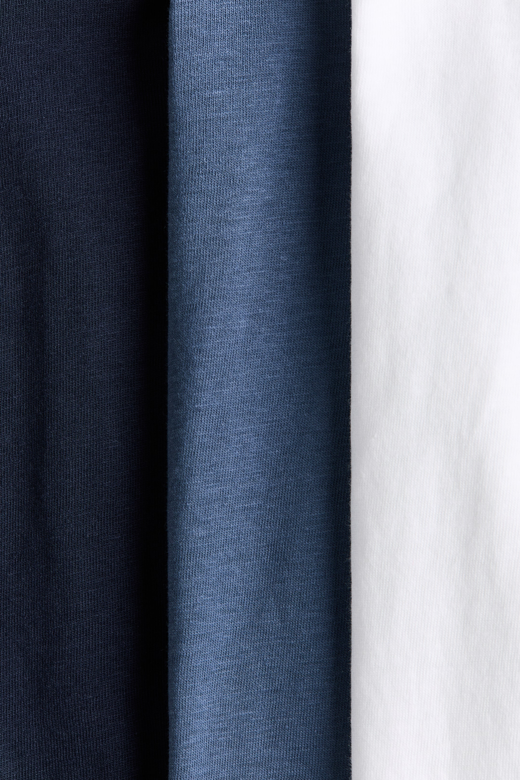 Детские рубашки H&M 3-Pack Cotton Shirts — фото 2