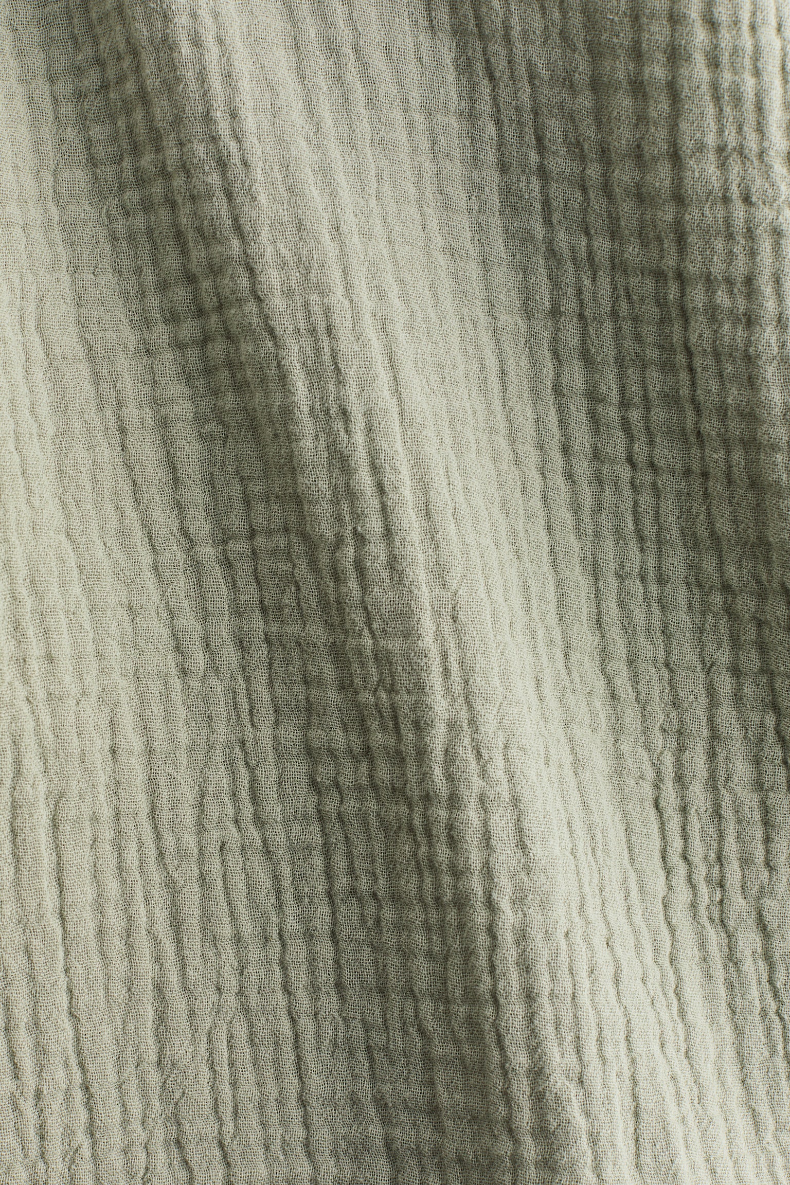 Komplet z bawełnianego muślinu 2-częściowy - Zieleń khaki/Jasnoniebieski/Szary - 2