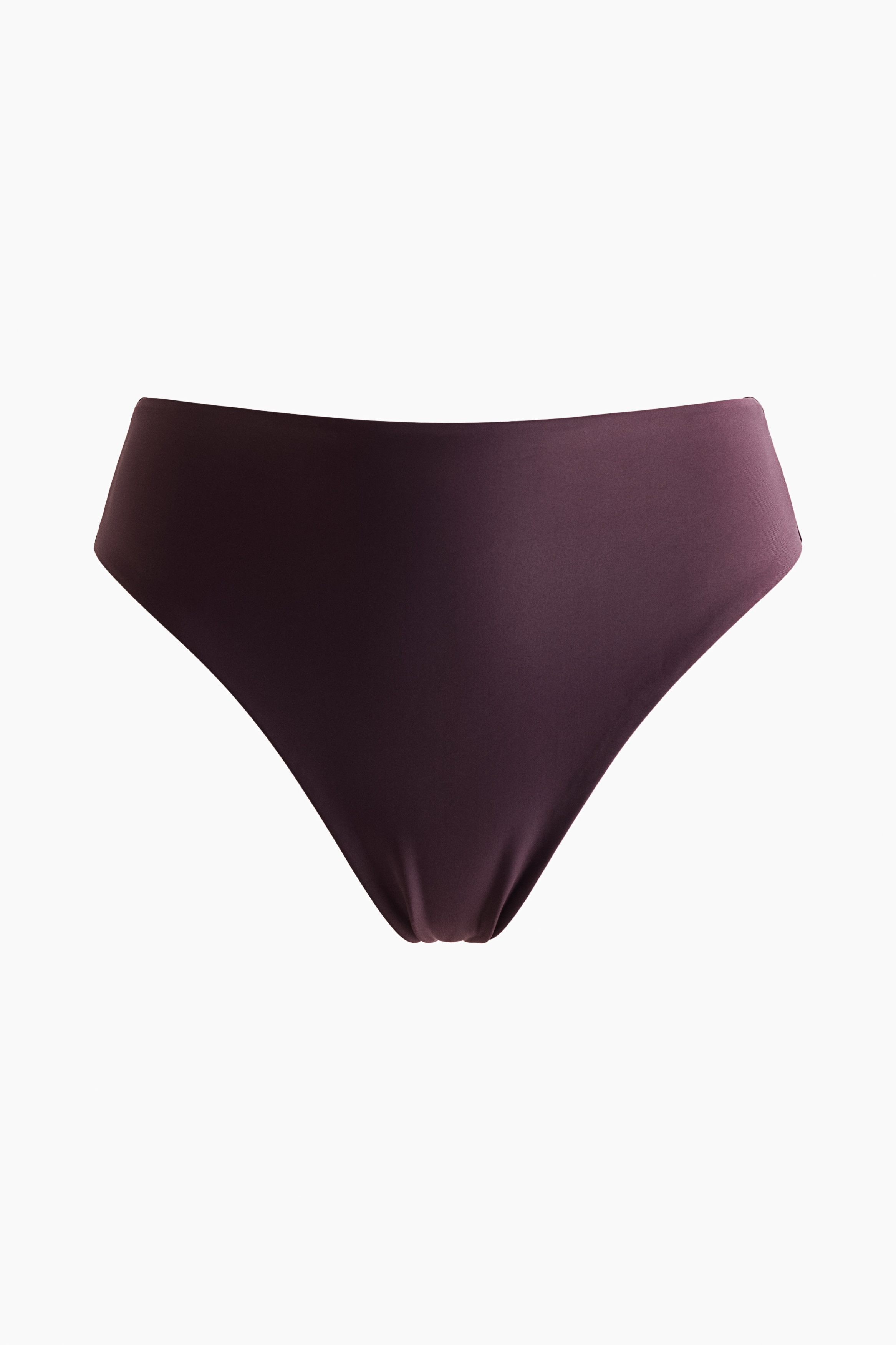 Sports Brazilian bikini bottoms with Lycra® - Viola melanzana