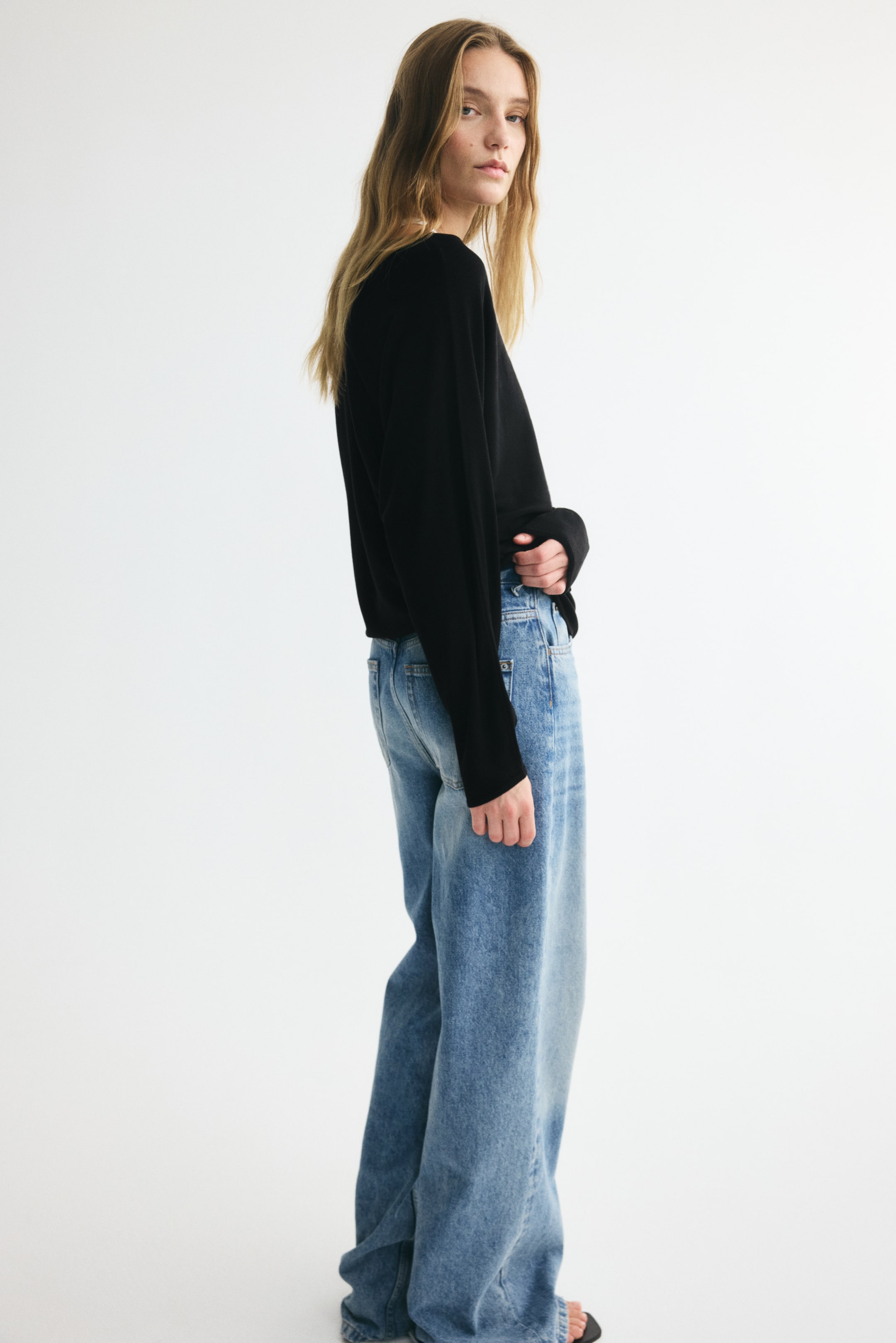 Off-the-Shoulder Sweater