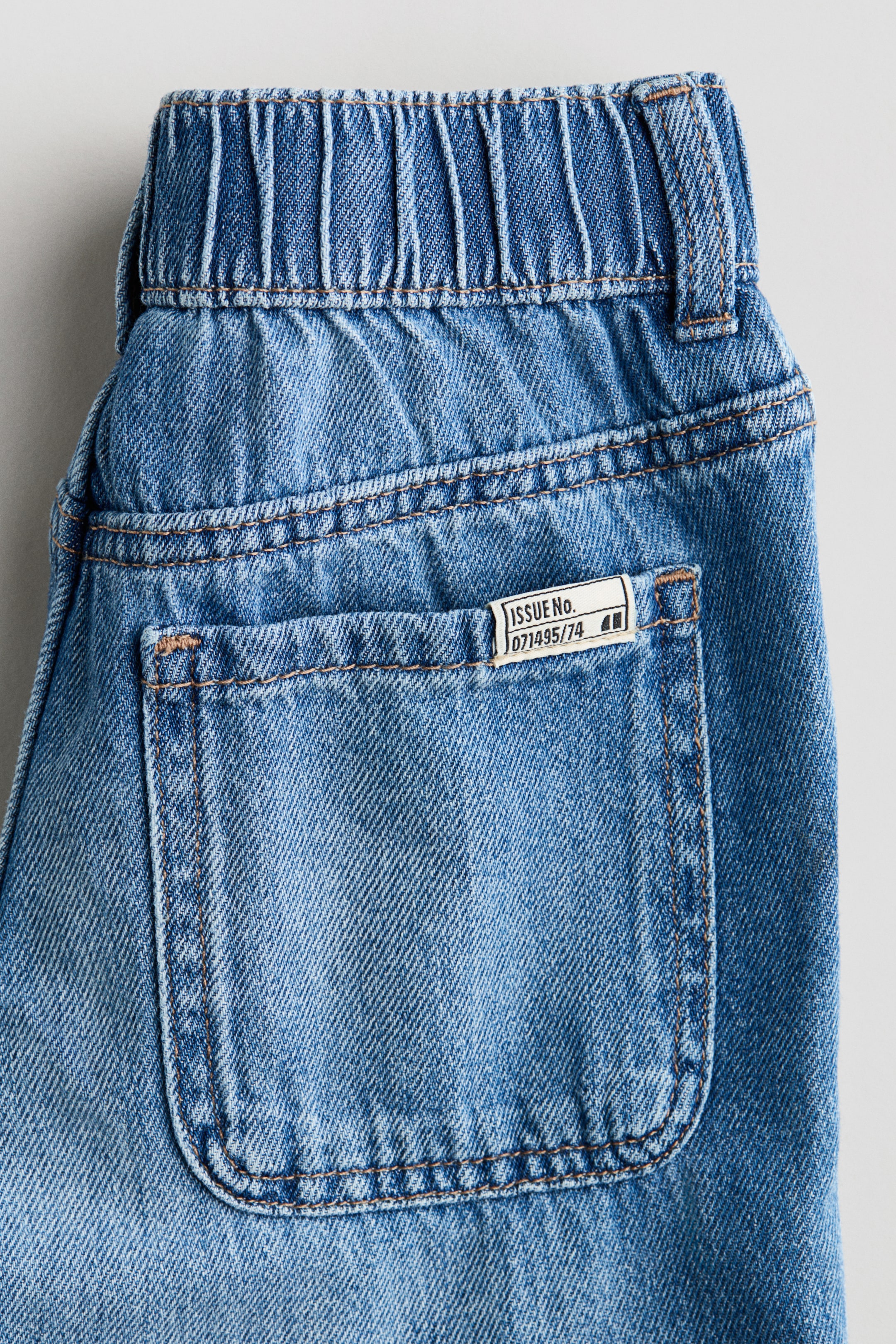 Pantalon de jogging en denim coton