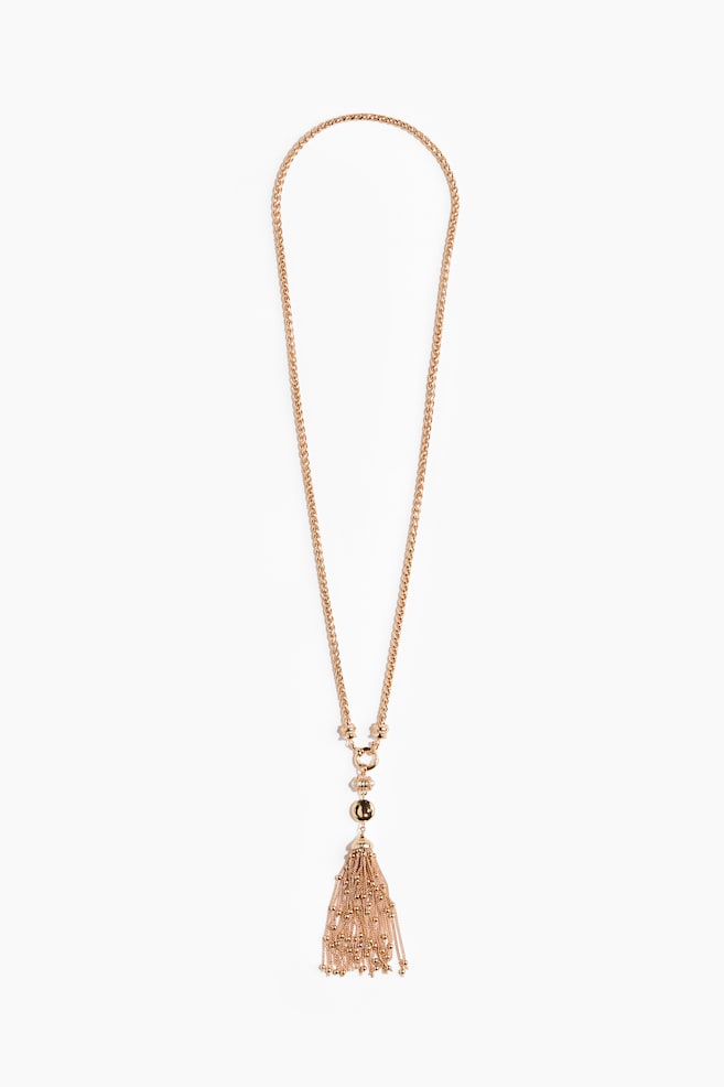Halsketting met hanger - Goudkleurig - 1