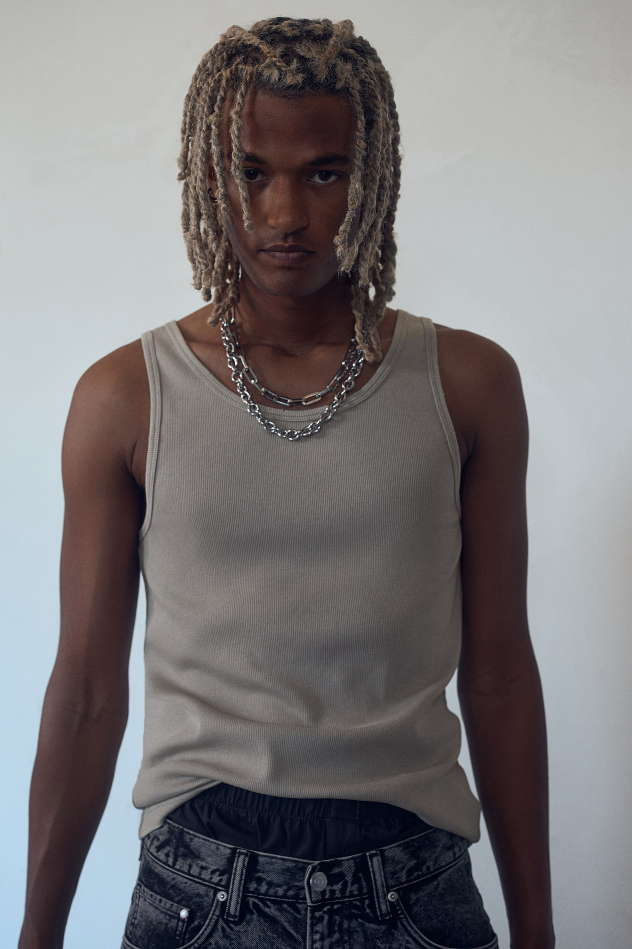 Slim Fit Ribbed Tank Top