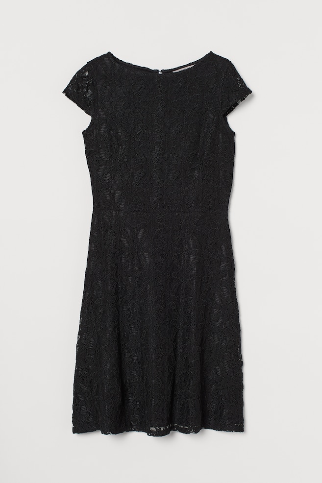 Lace dress - Black