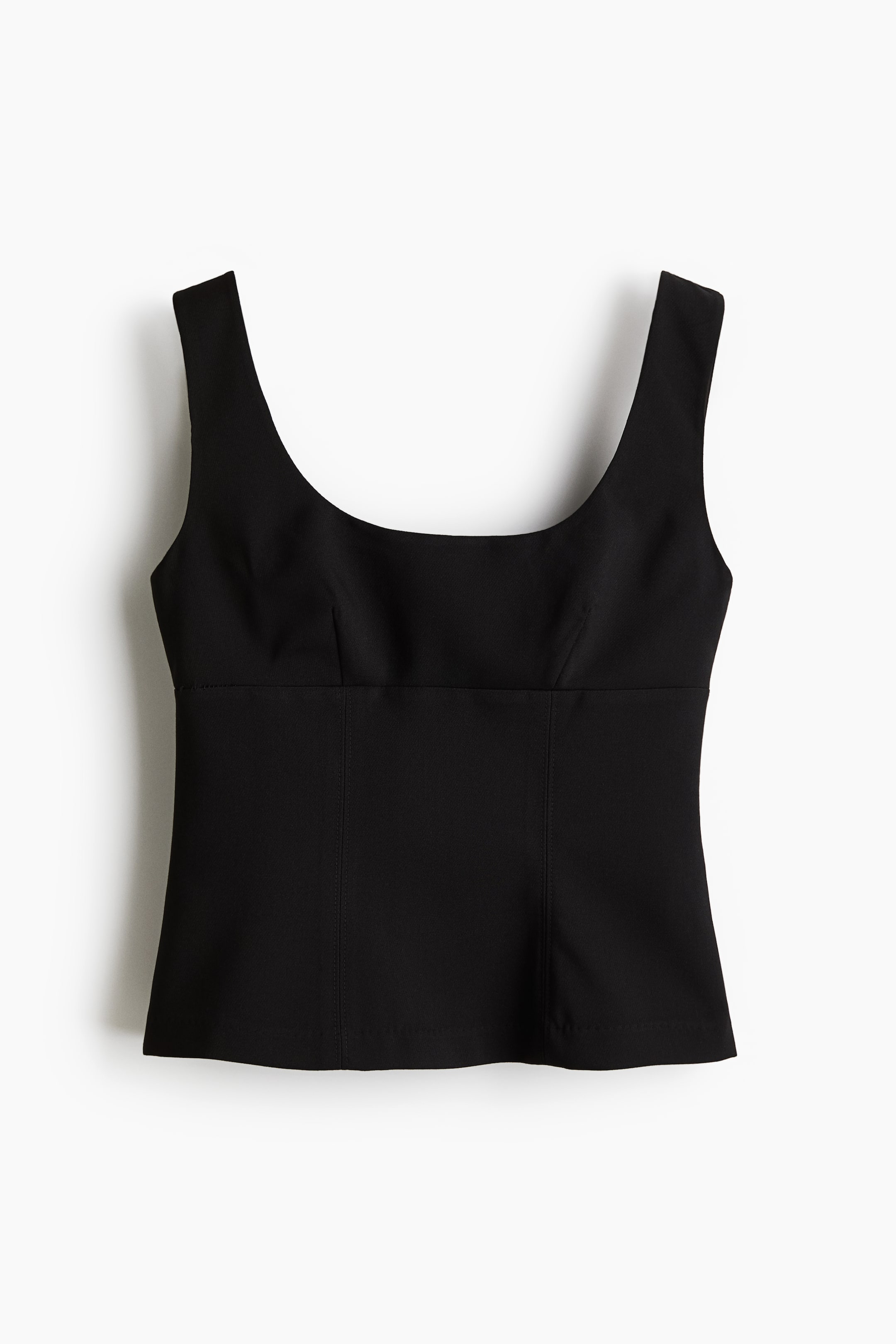 Tapered-Waist Tank Top