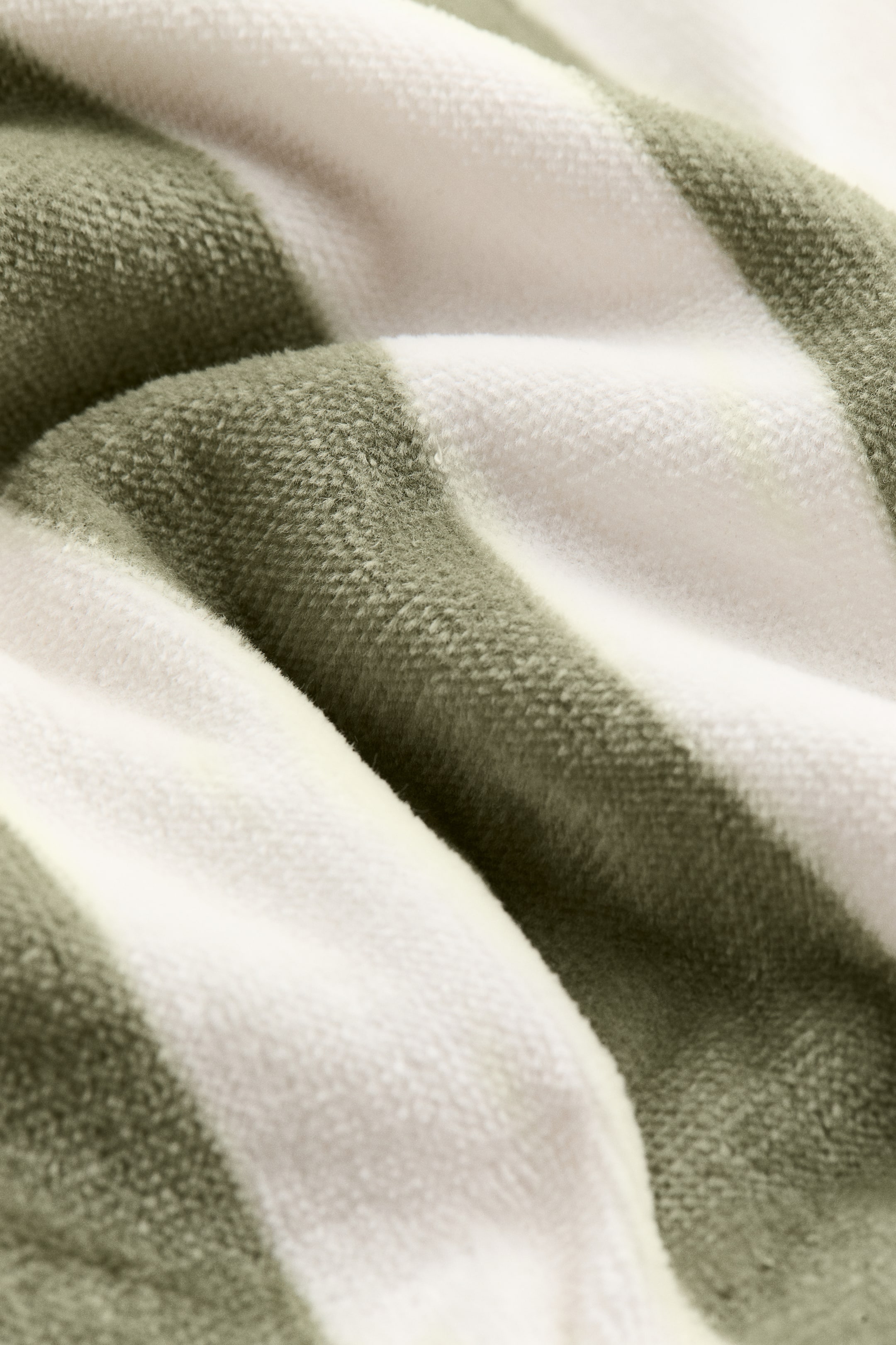 Striped Cotton Hooded Towel