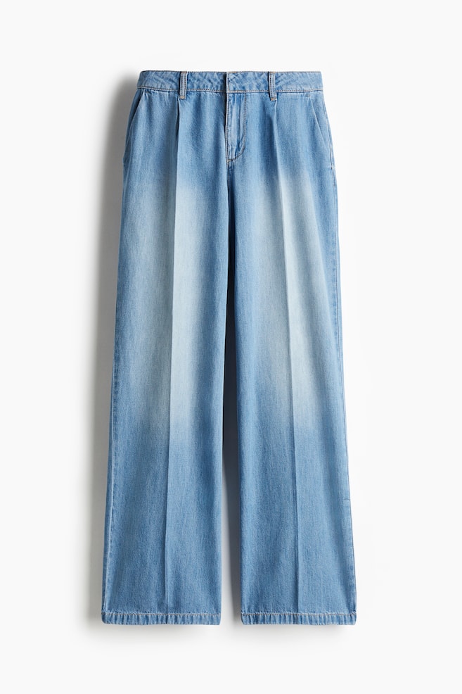 Straight Regular Jeans - Light denim blue/Light denim blue - 1