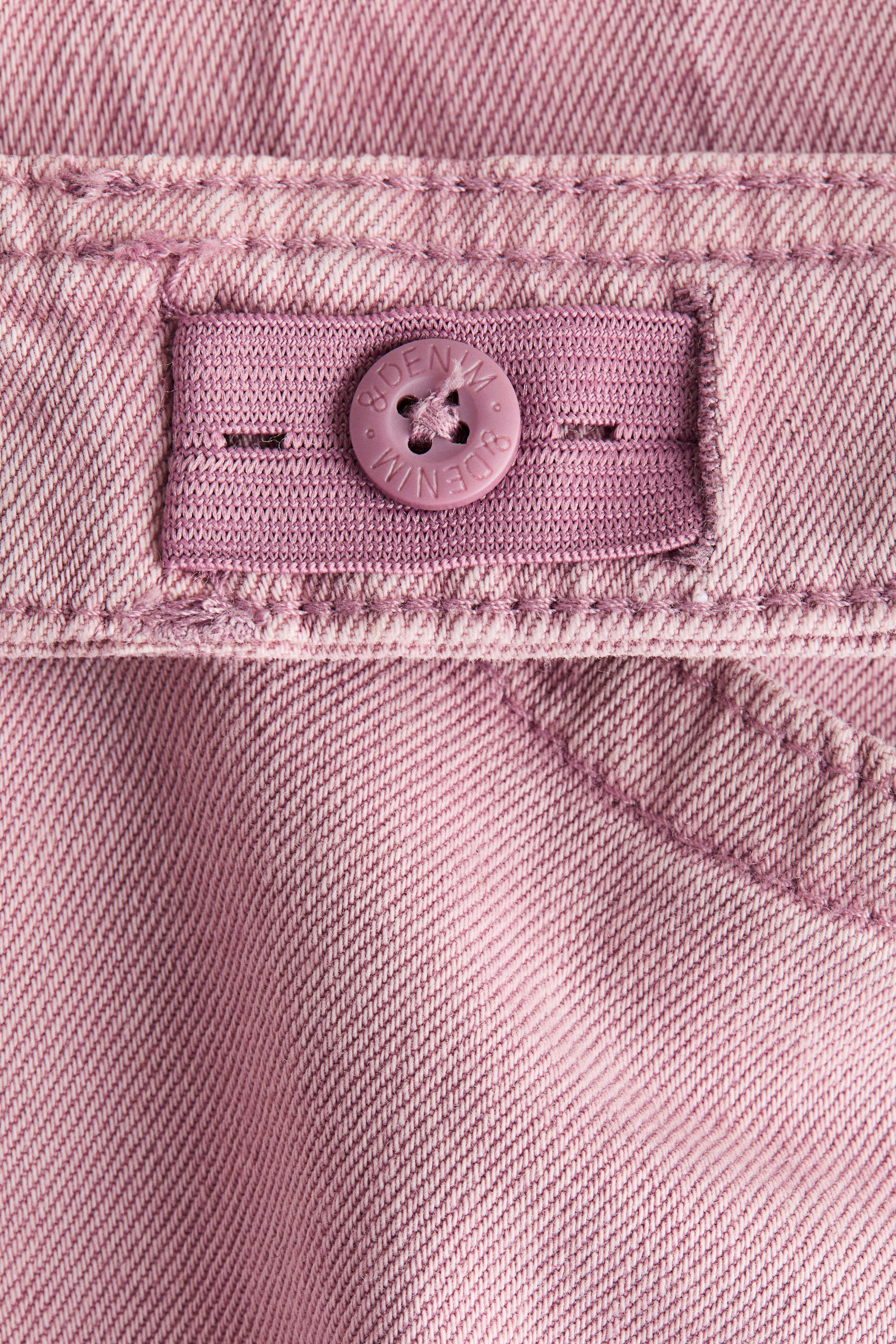 View larger image: Flared Leg Low Jeans - Washed denim pink - Kids | H&M US 4