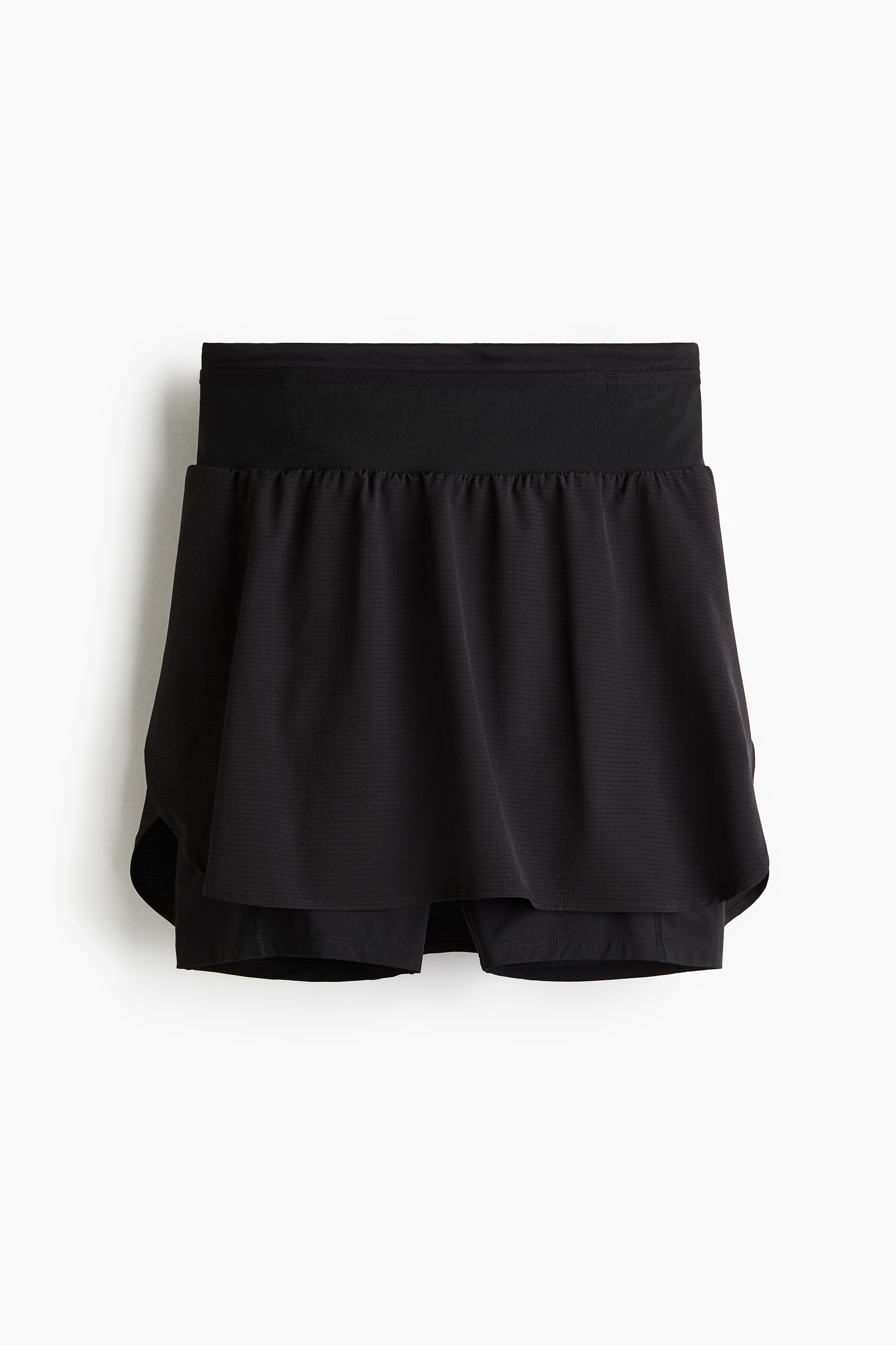 Jupe-short de course DryMove™ - Noir