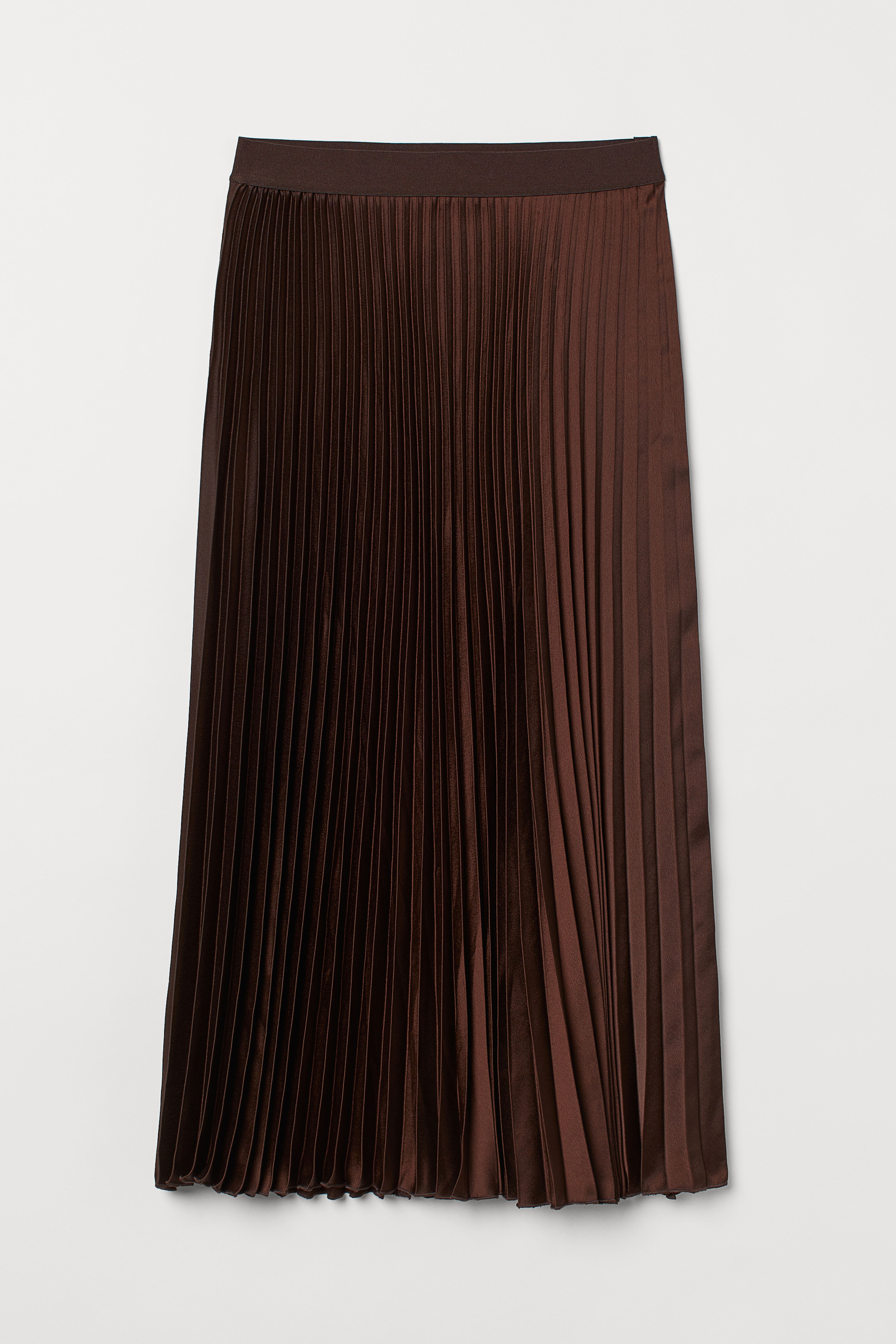 Pleated maxi skirt h&m best sale