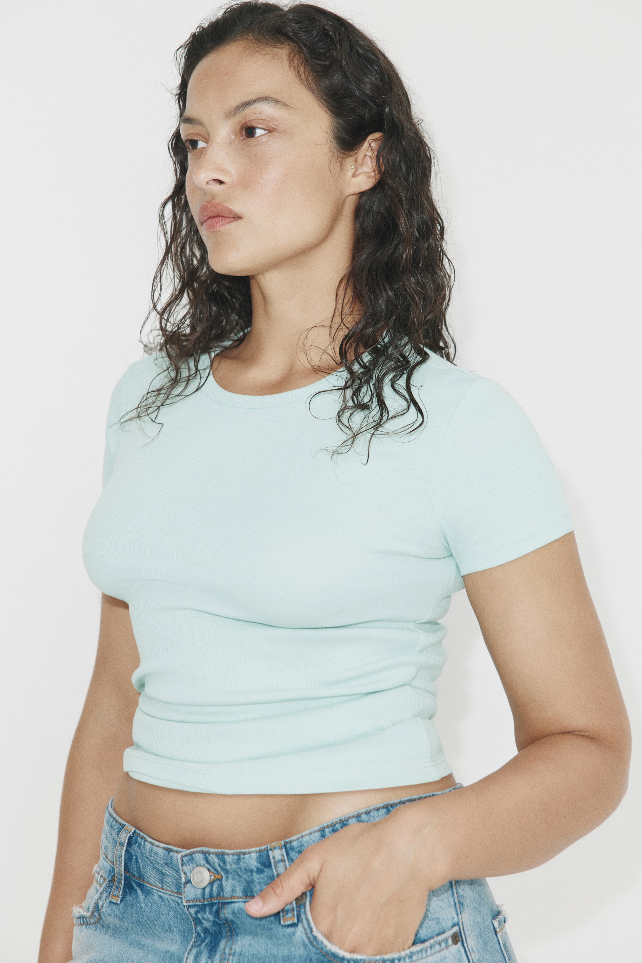 Ribbed T-Shirt