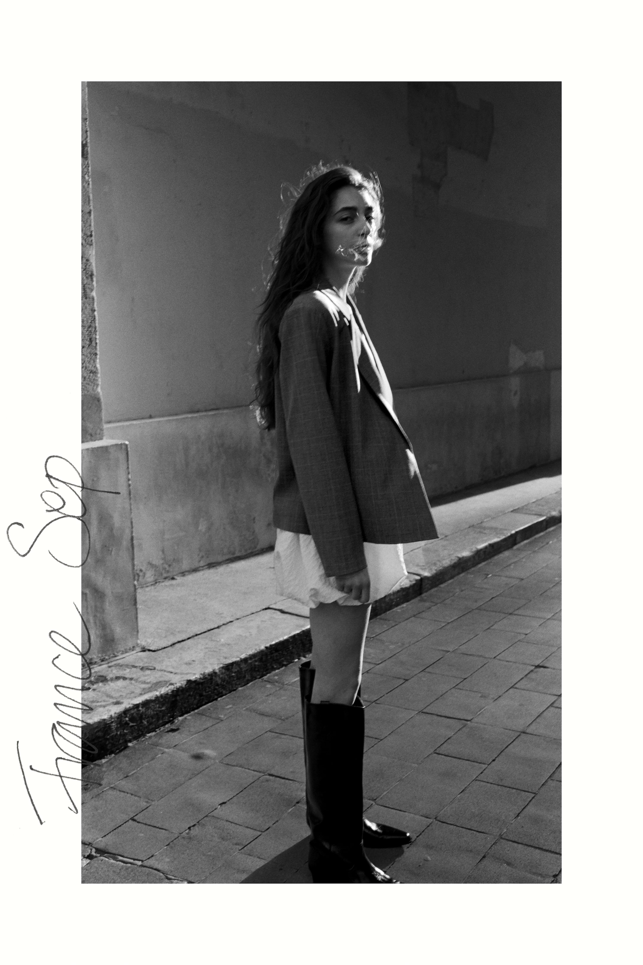 Vezi imaginea mai mare: Sacou cu croi pătrat - Gri/în carouri - FEMEI | H&M RO 1