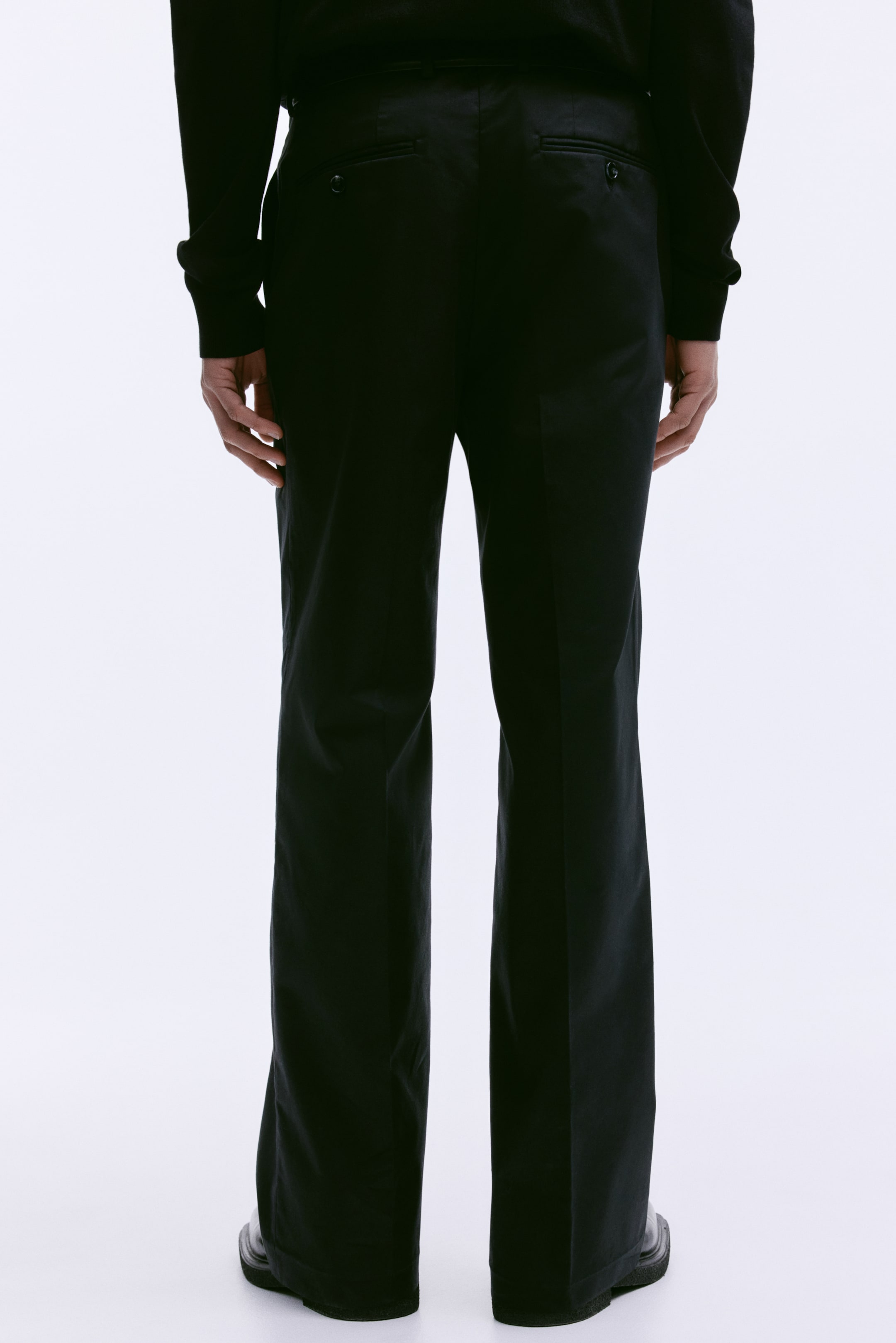 Мужские брюки H&M Loose-Fit Tailored Pants — фото 5