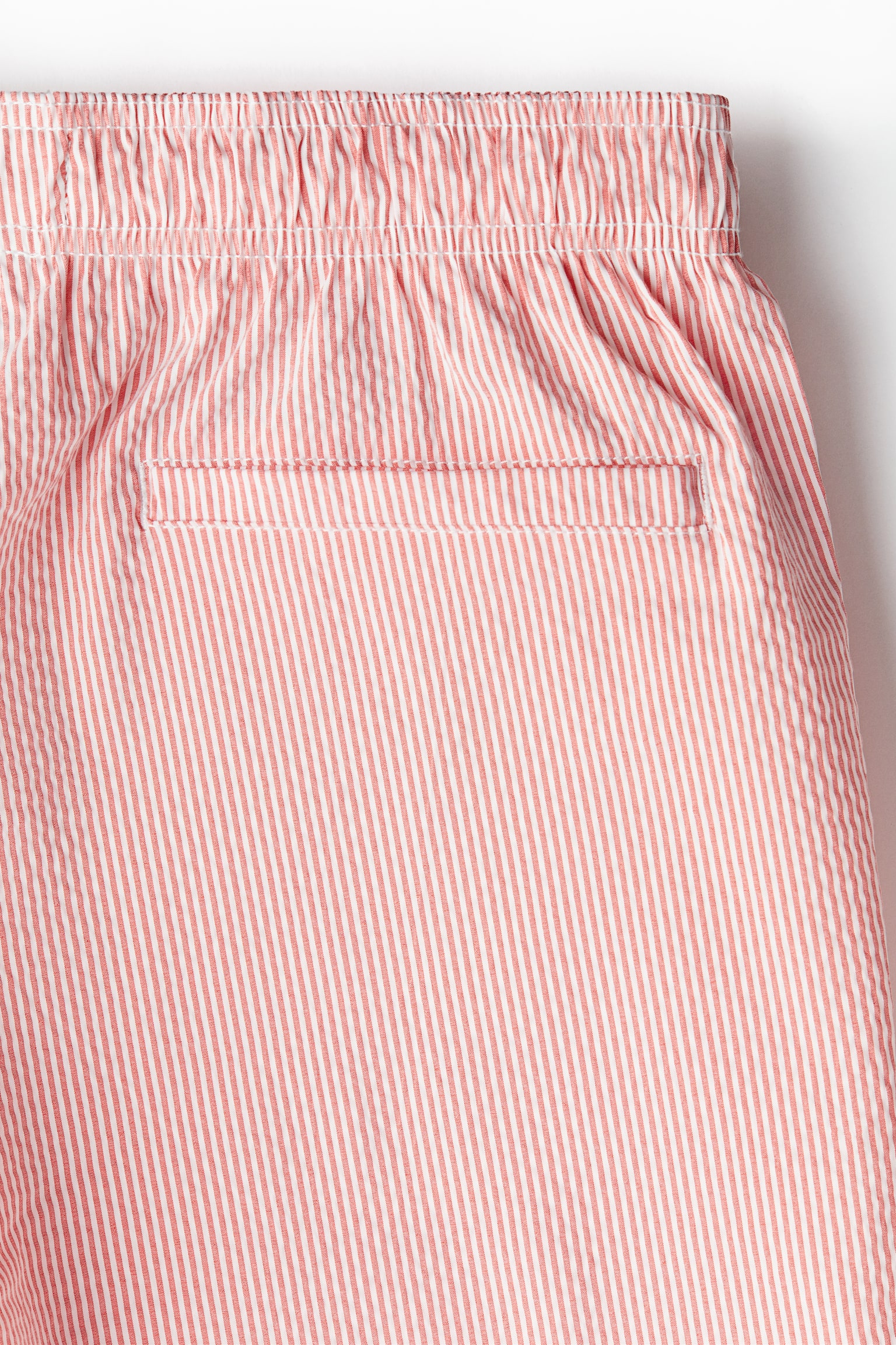 Seersucker swim shorts - Red/Striped/Grey/Striped/Blue/Striped/Black/White striped - 5