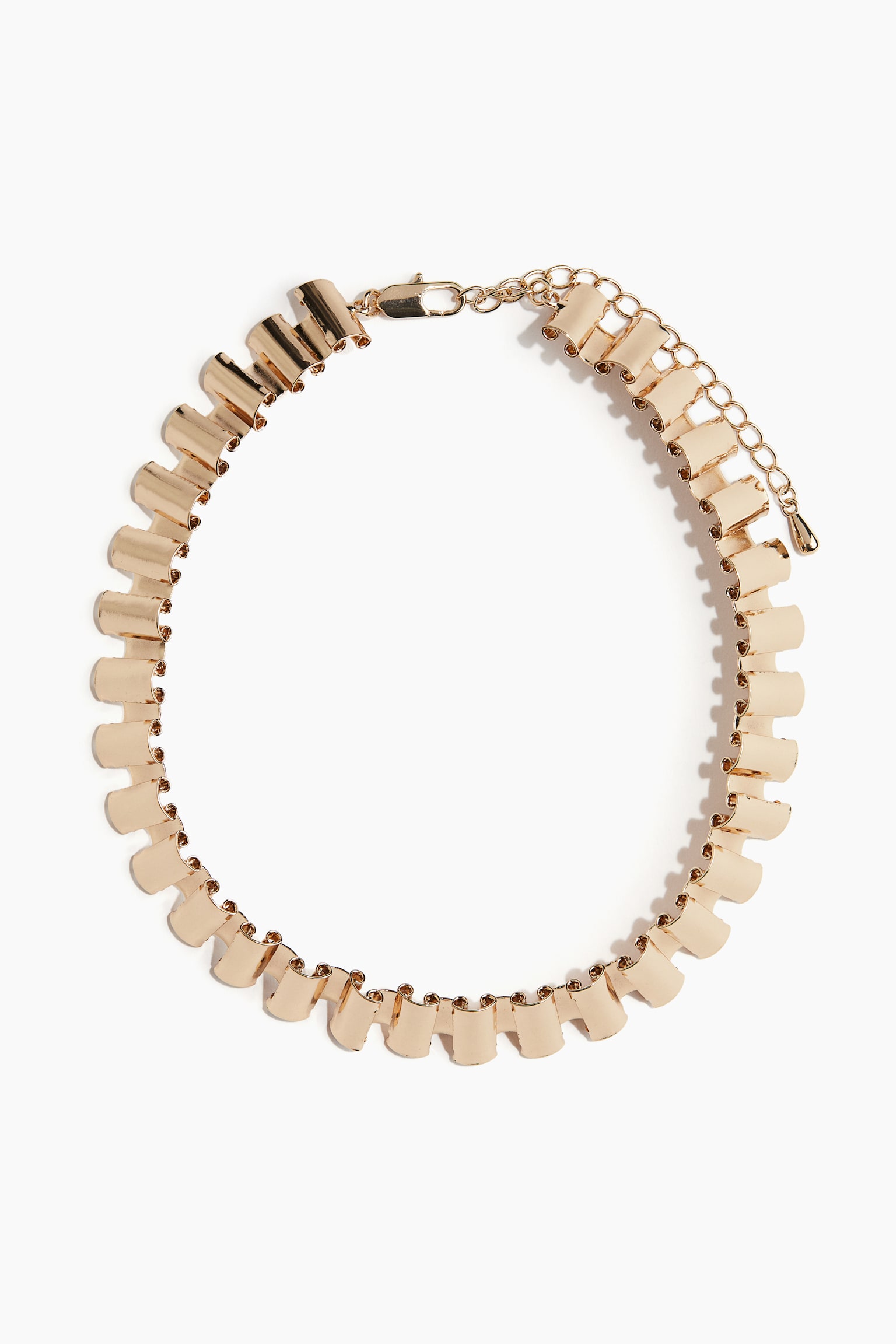 Chunky necklace - Gold-coloured - 1