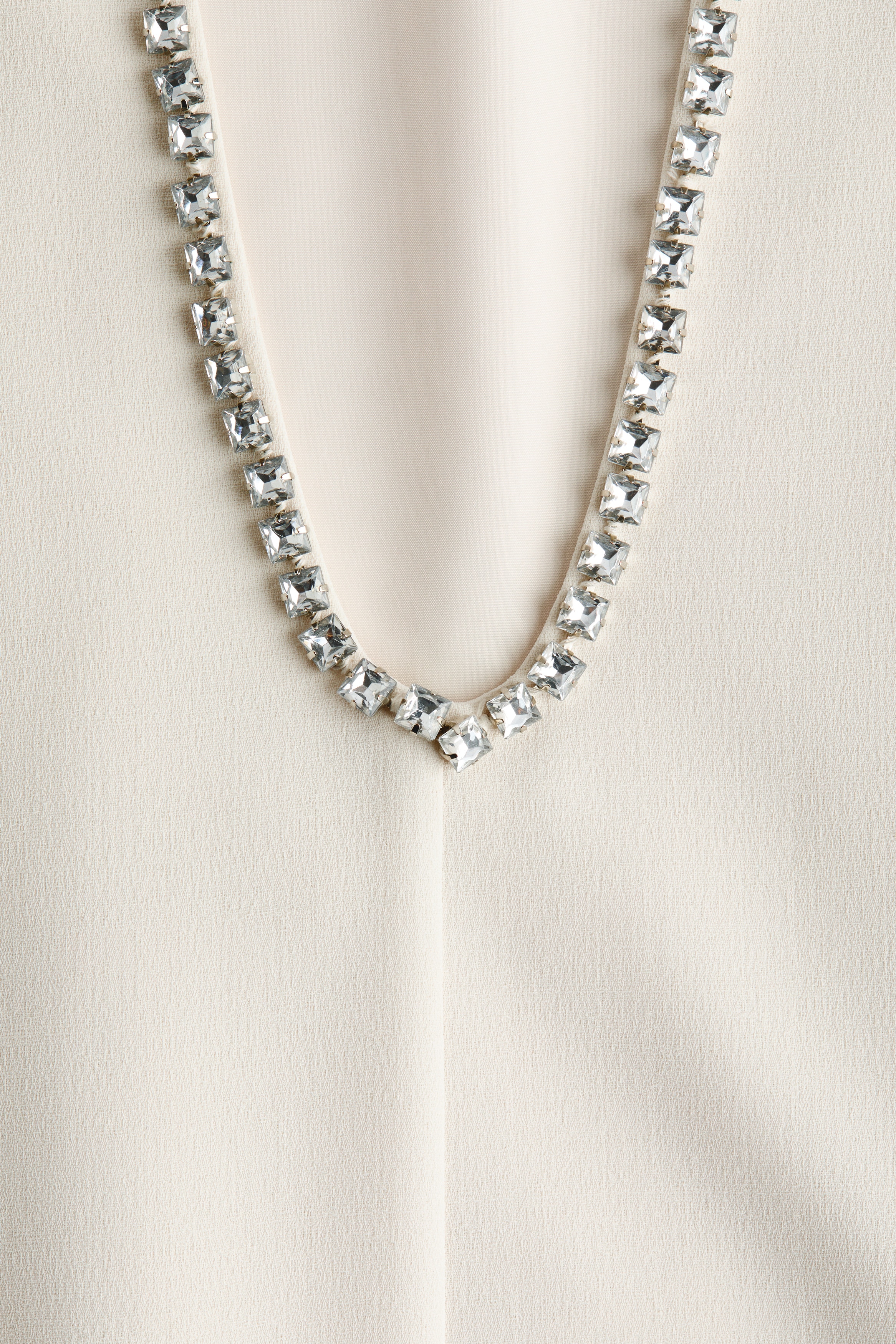 Rhinestone-embellished dress