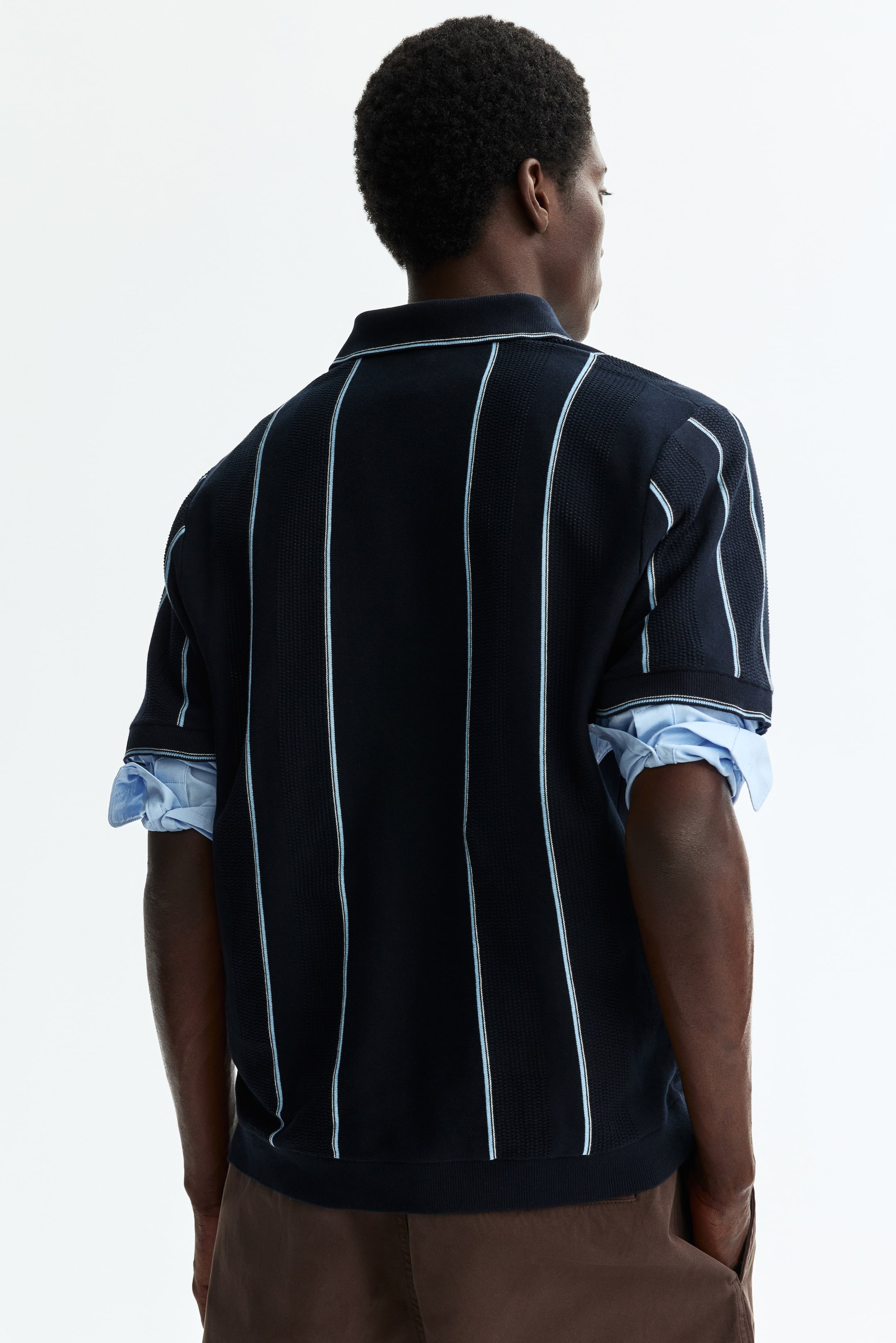 Polo classique en tricot de coton