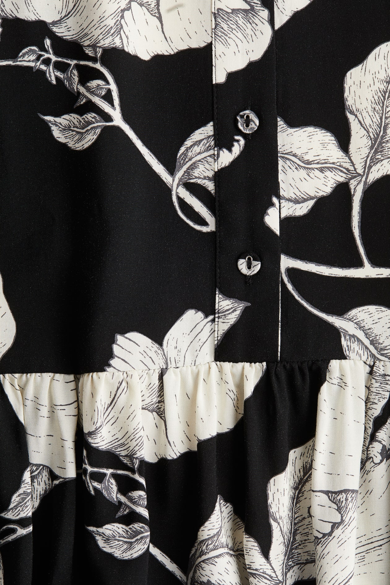 Patterned Viscose Dress - image 2