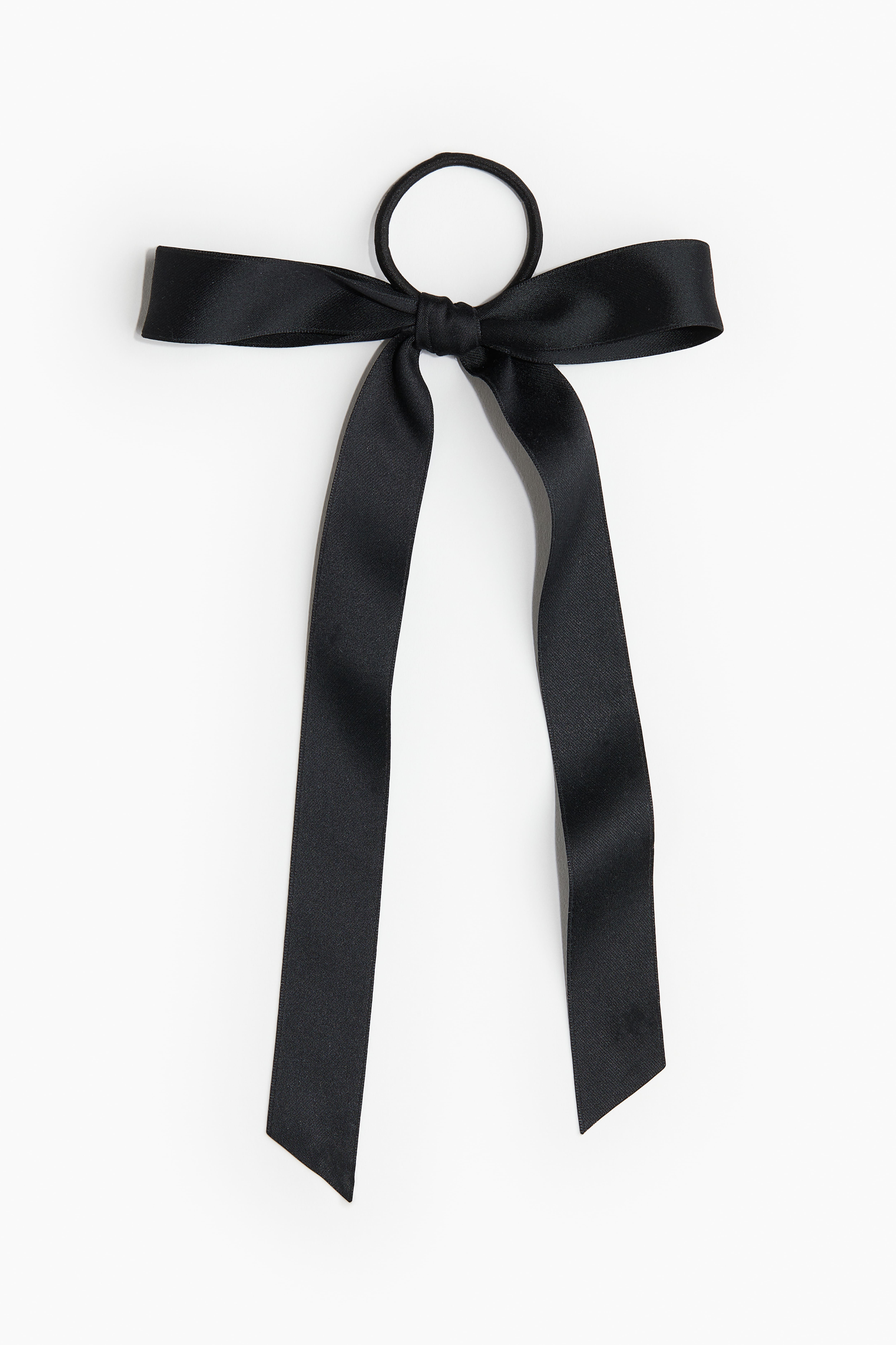 Hair Elastic with Bow Black Ladies H M CA