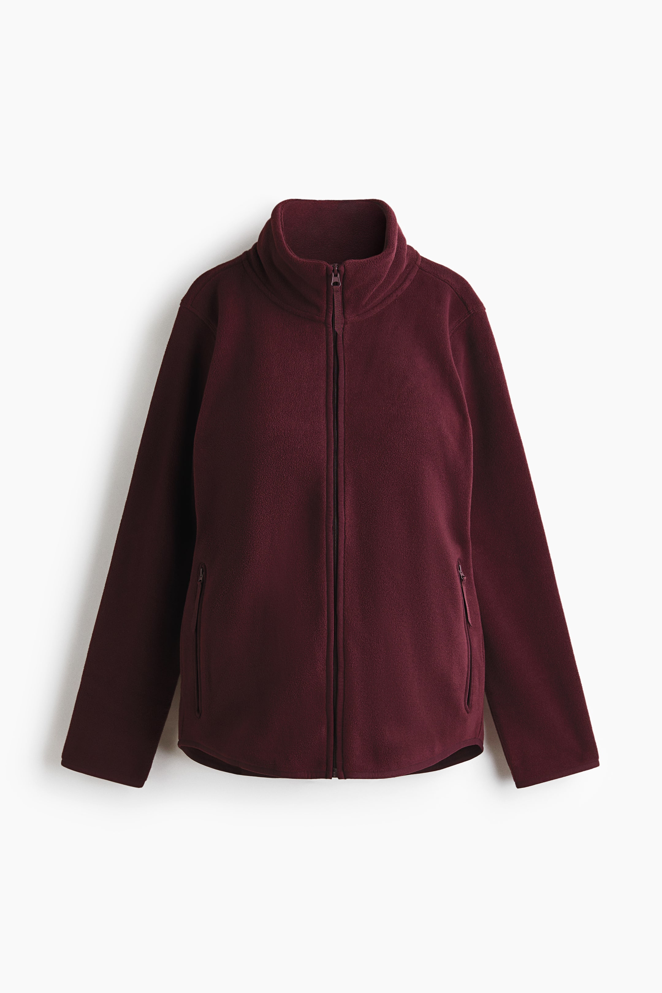 Ampliar la imagen: MAMA Before & After Babywearing fleece jacket - Burgundy - Ladies | H&M MX 6