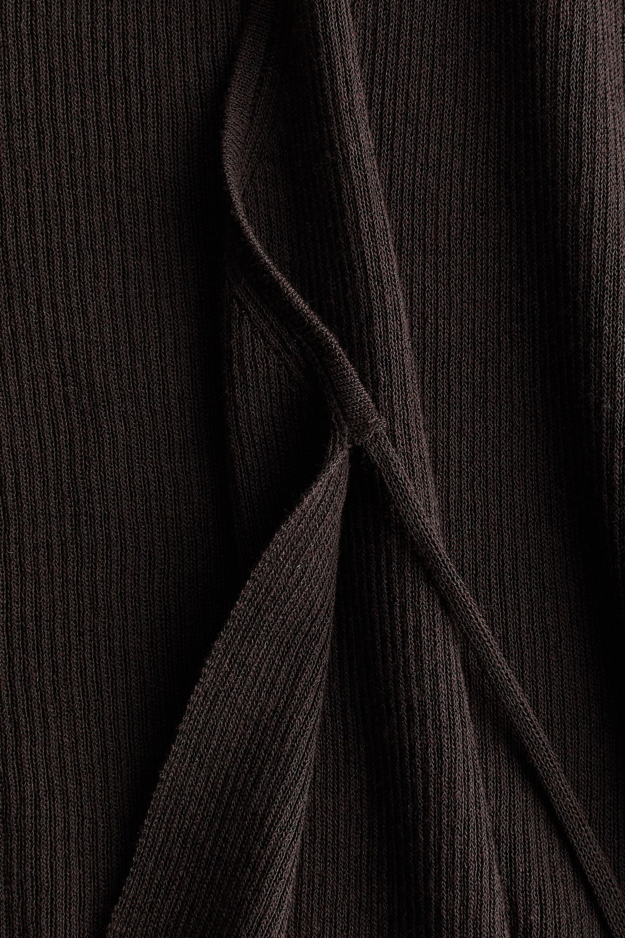 Rib-Knit Wrap Cardigan - image 2