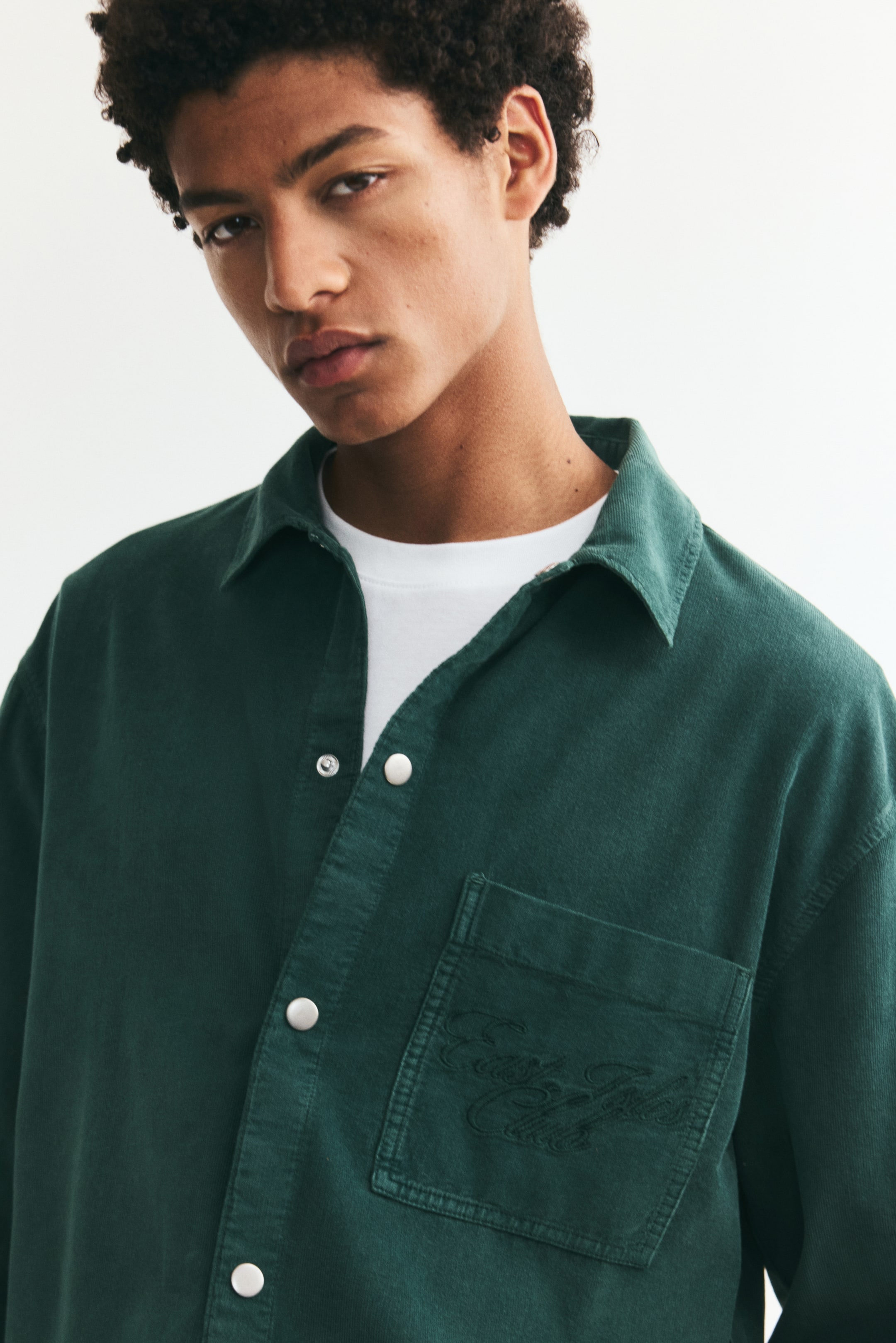 Relaxed-Fit Corduroy Shirt