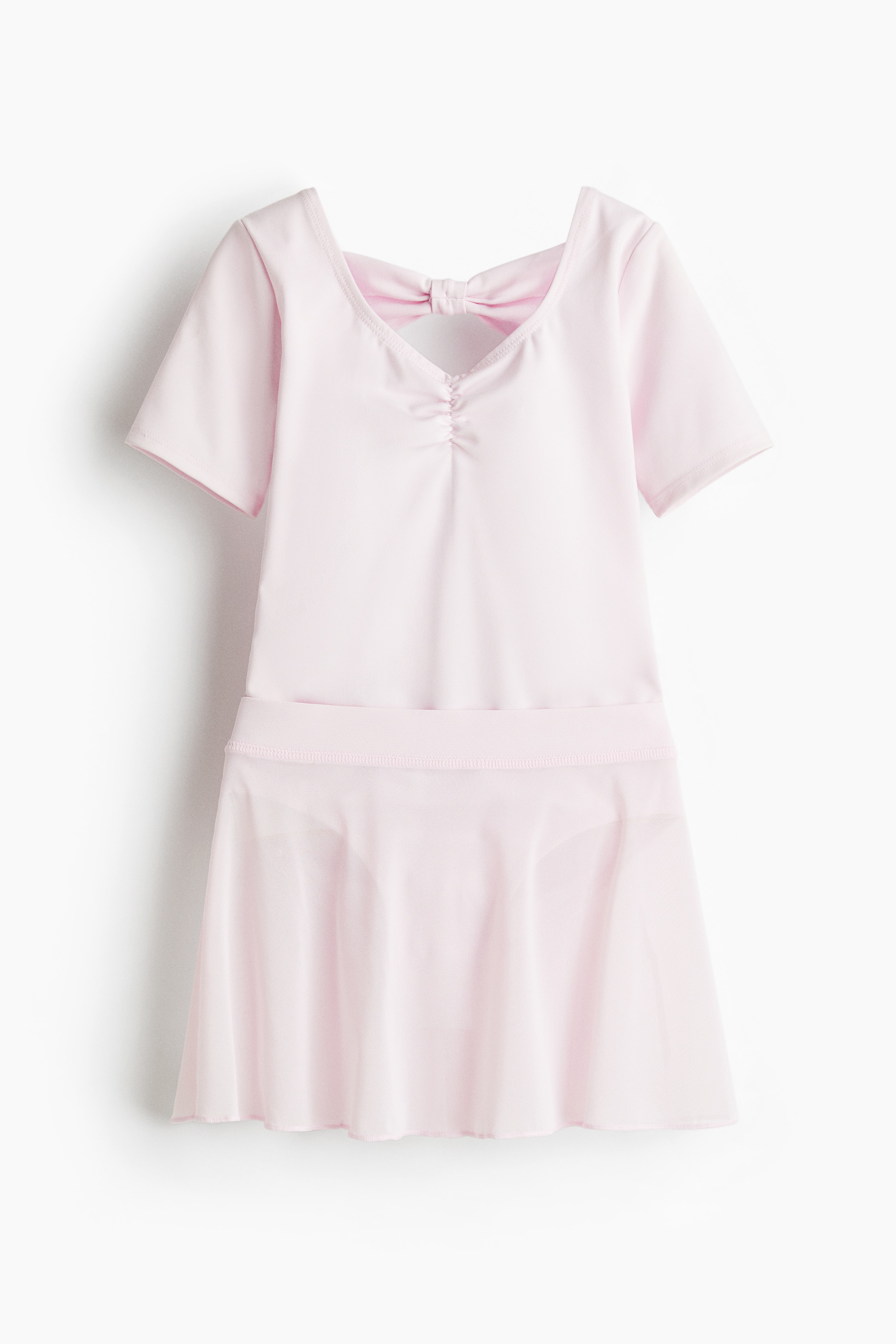 Conjunto 2 piezas leotardo y falda con DryMove™ - Rosa/Morado tenue/Negro/Blanco/Rosa claro