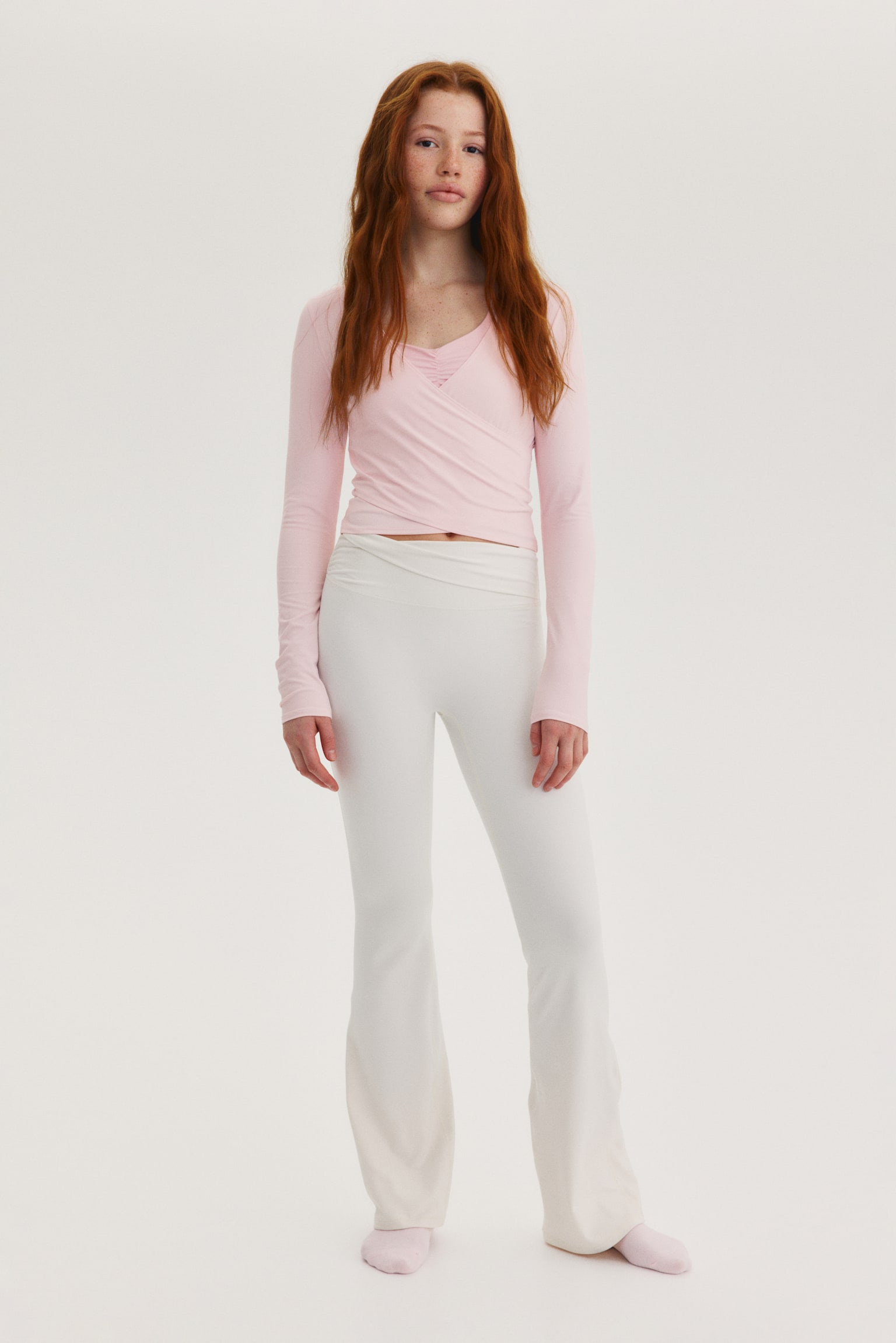 Спортивний топ SoftMove™ - Світло-рожевий/Чорний - 5