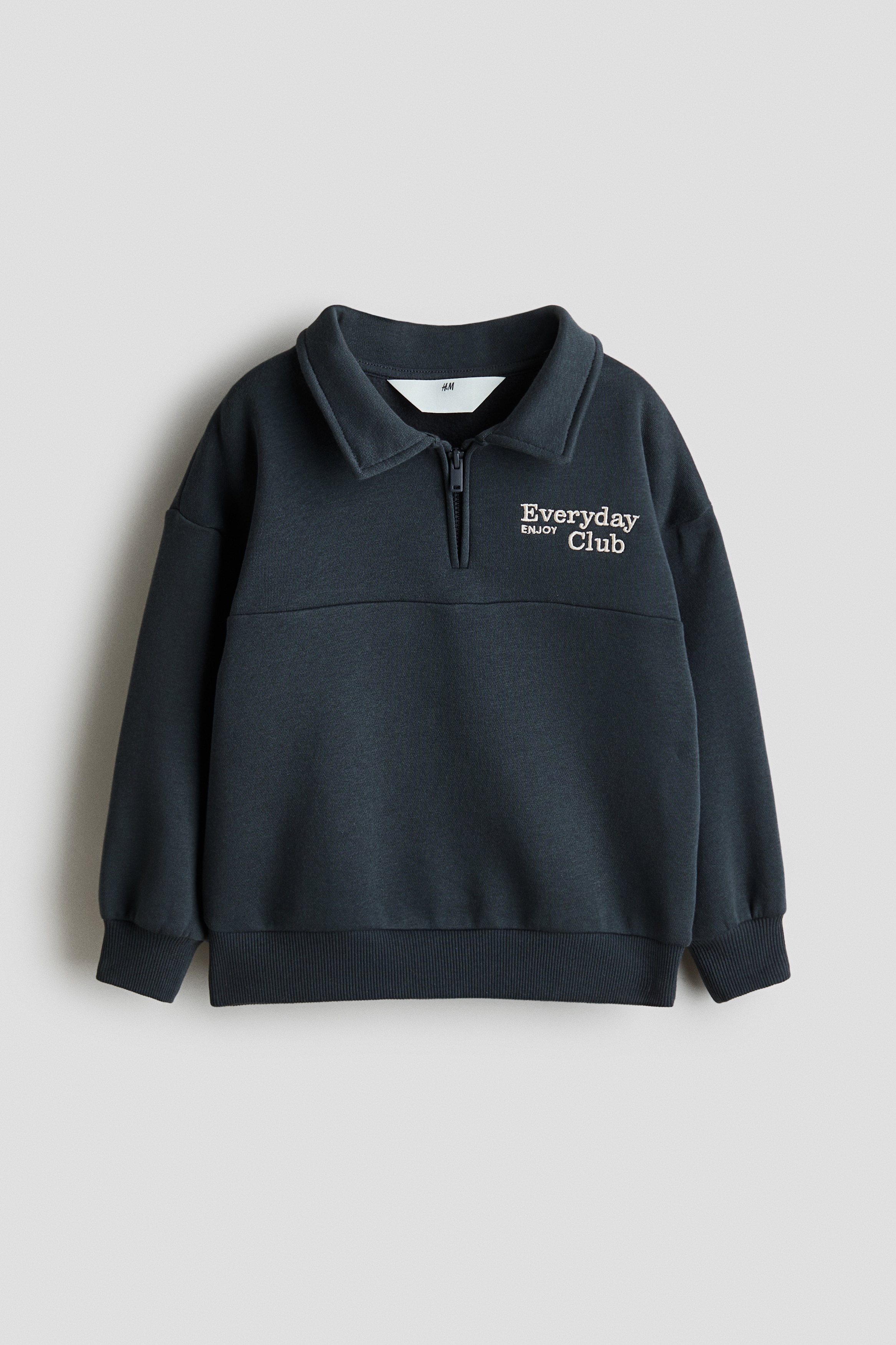 H&M MAMA Half-Zip Sweatshirt | MainPlace Mall