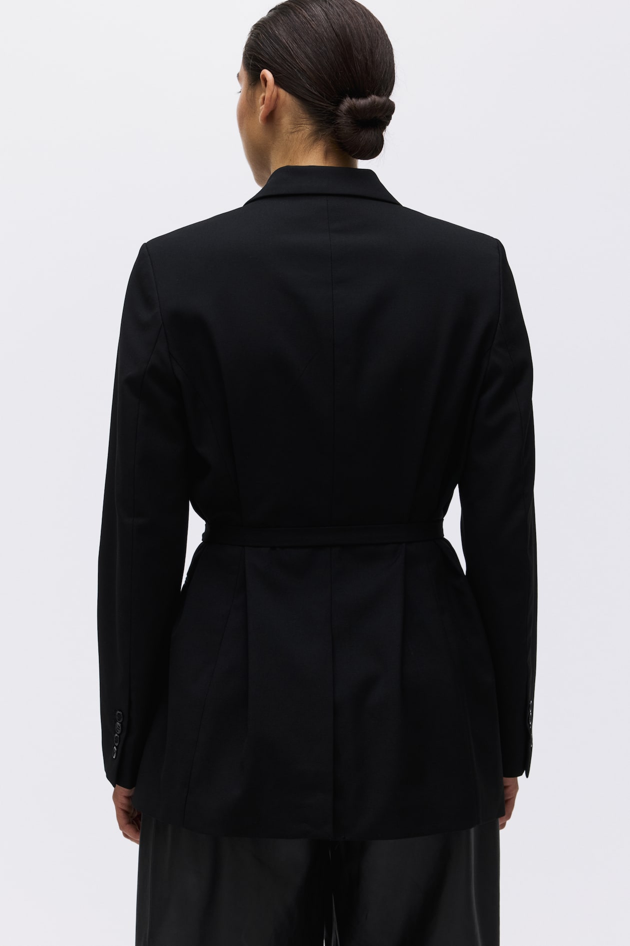 Tie-Detail Wrapover Jacket - image 5