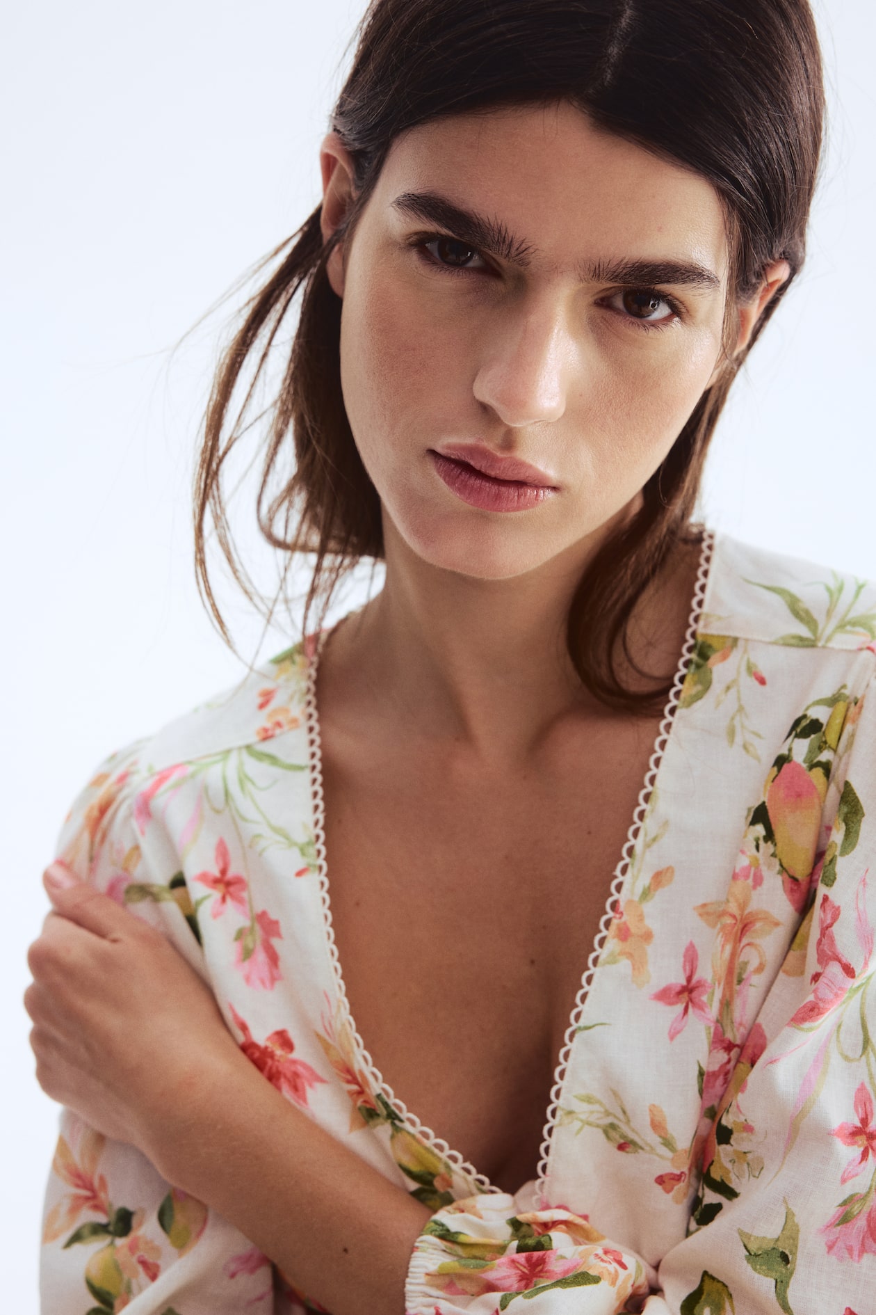 Linen-Blend Dress - image 3