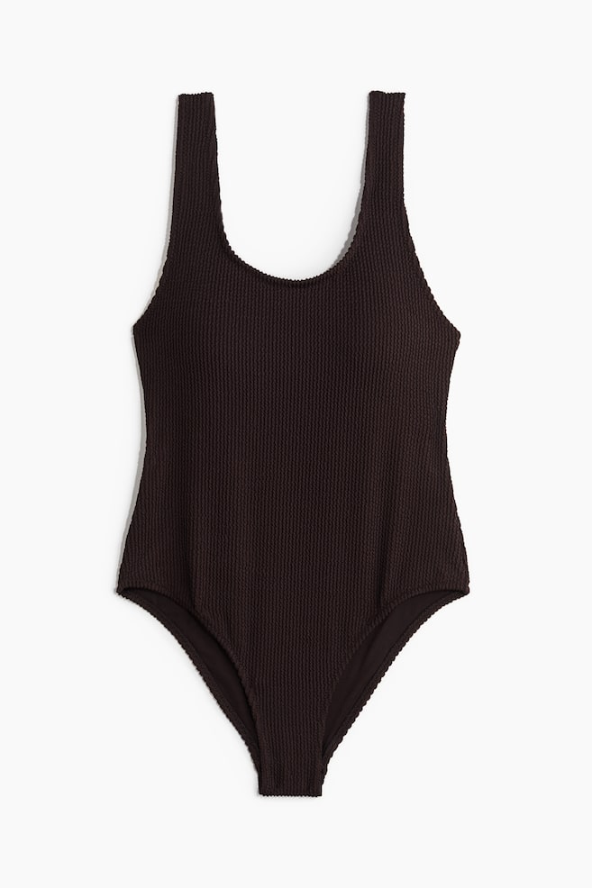 Maillot de bain paddé - Marron foncé/Vert/Noir/Rouge corail/Bleu - 1