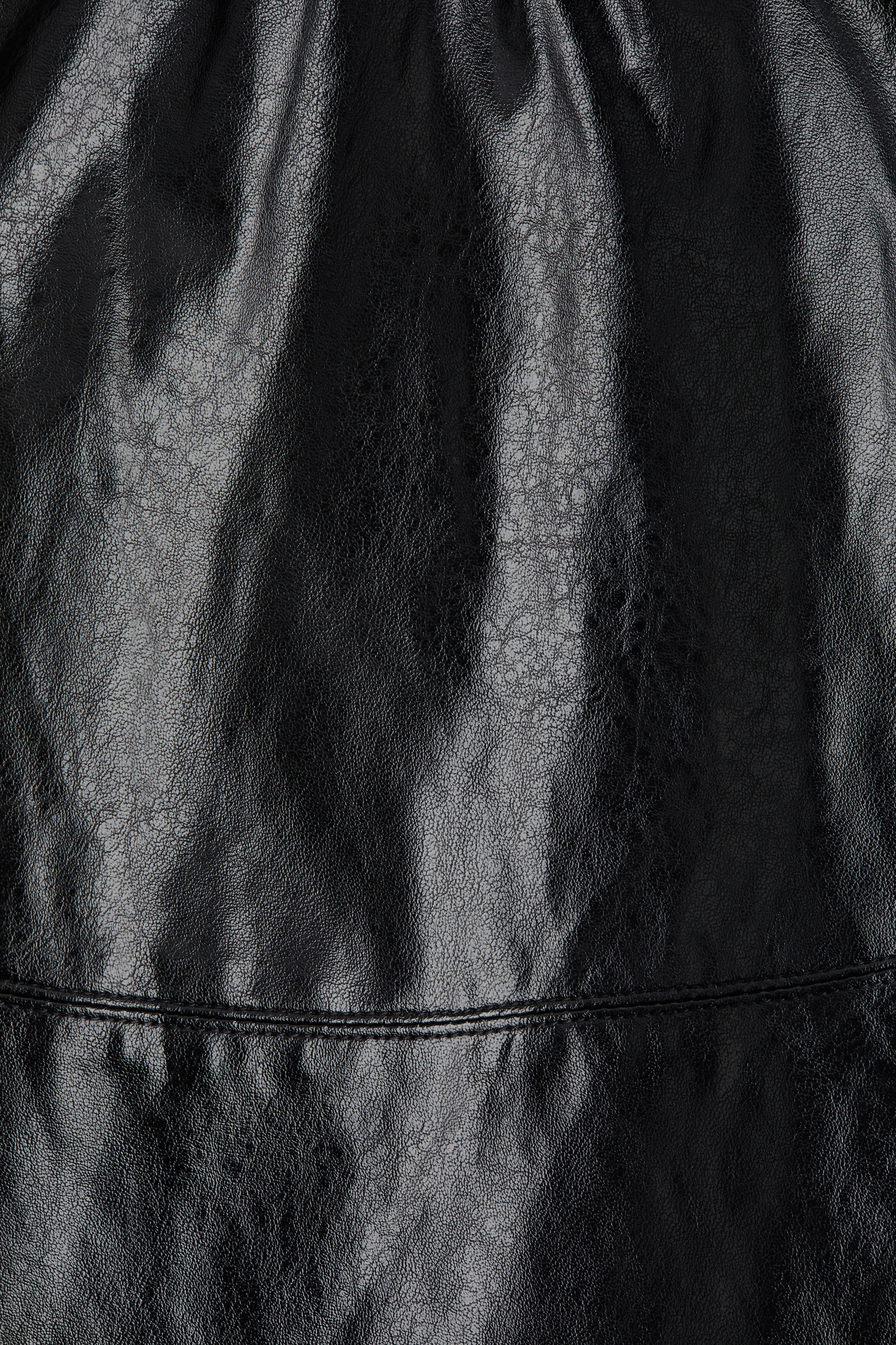 View larger image: Circular mini skirt - Black - Ladies | H&M SG 5