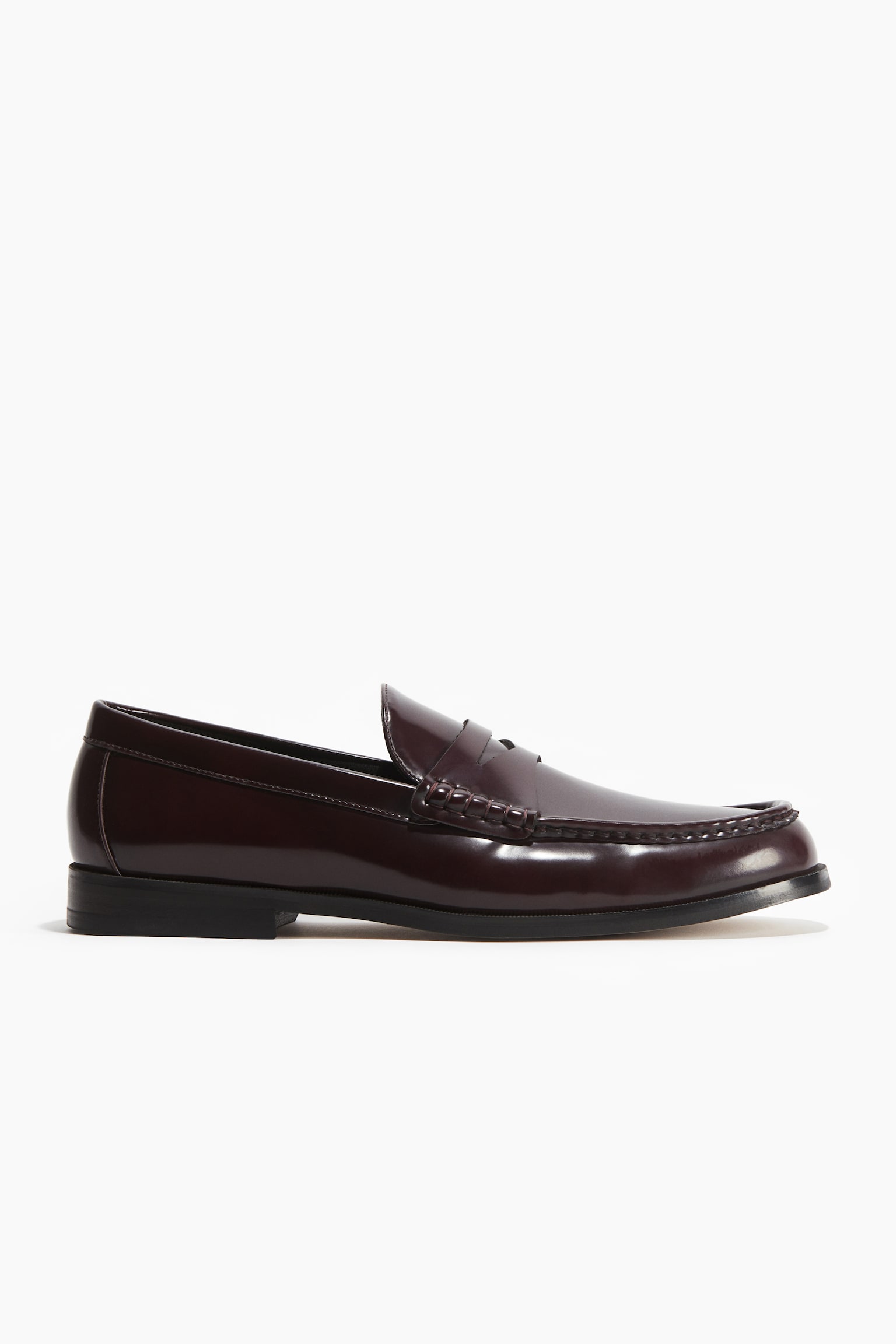 H&M burgundy Loafers