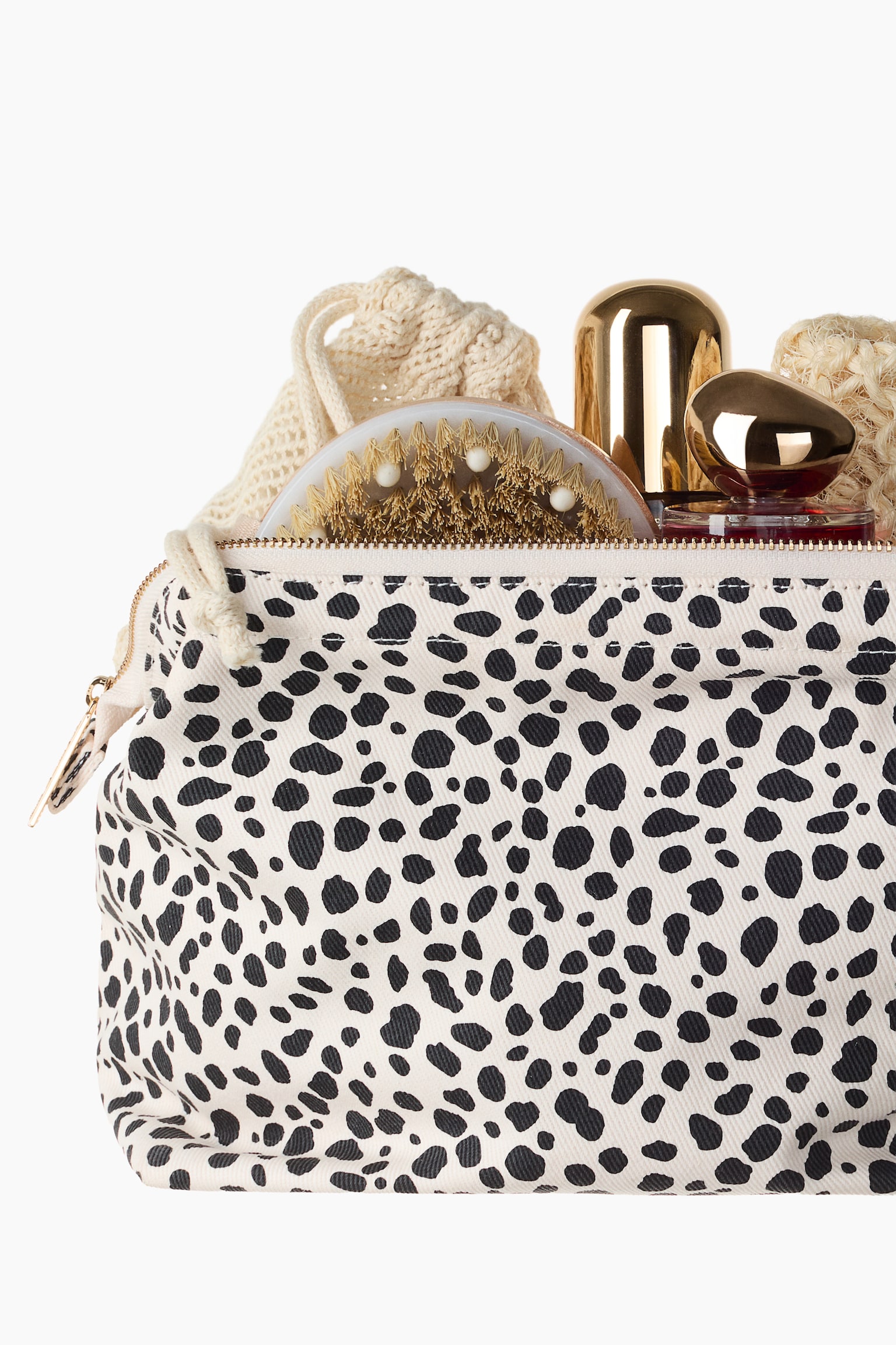Nécessaire - Creme/Padrão leopardo/Rosa pó claro - 2