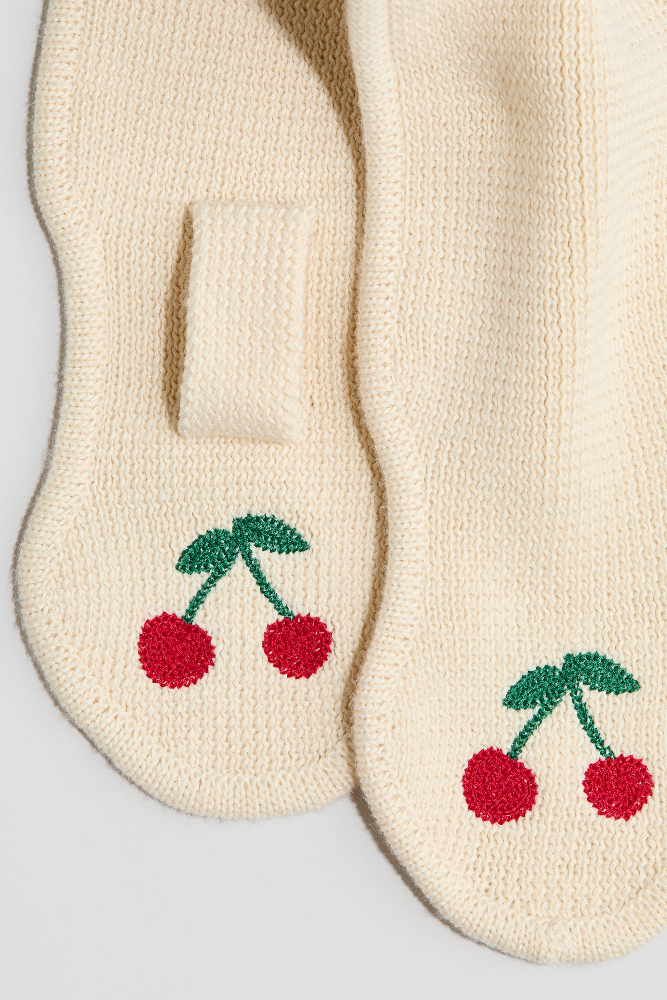 Embroidered-Detail Pull-Through Scarf