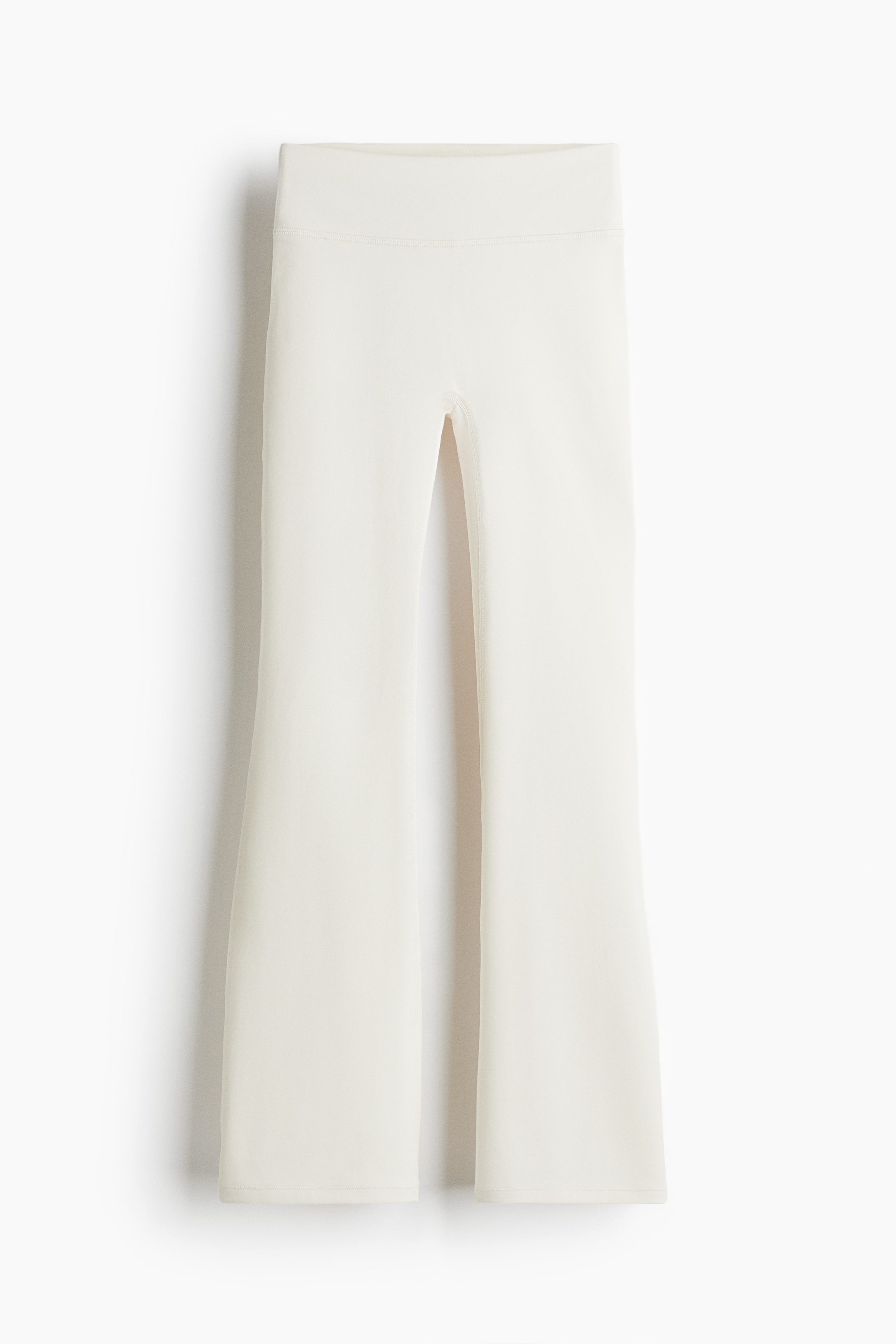 Leggings de desporto evasê com SoftMove™ - Branco marfim/Preto/Azul marinho