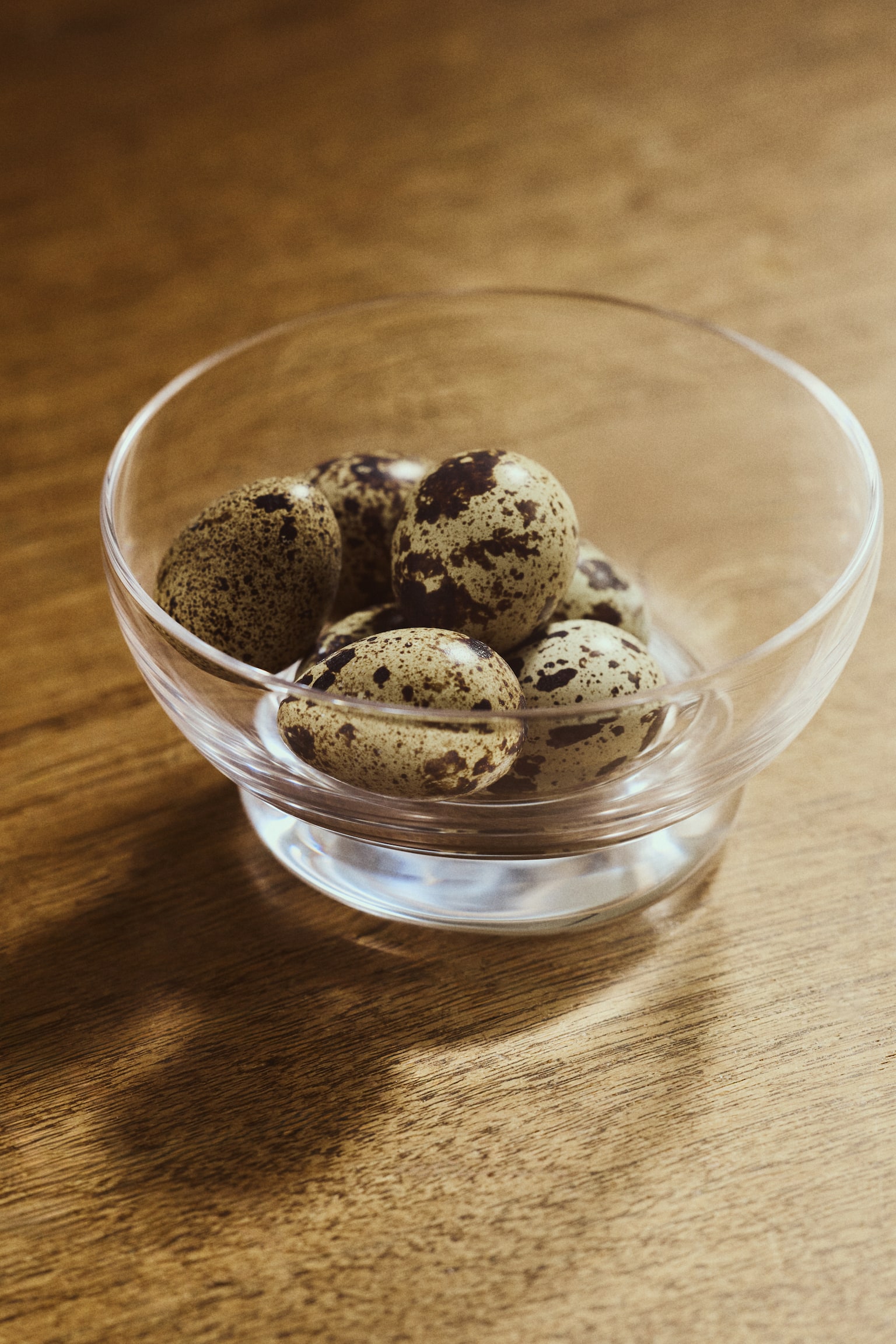 Набір із 2 сервірувальних мисок ручного видування - Прозорий/Світло-рожевий/Прозорий/оливково-зелений - 2