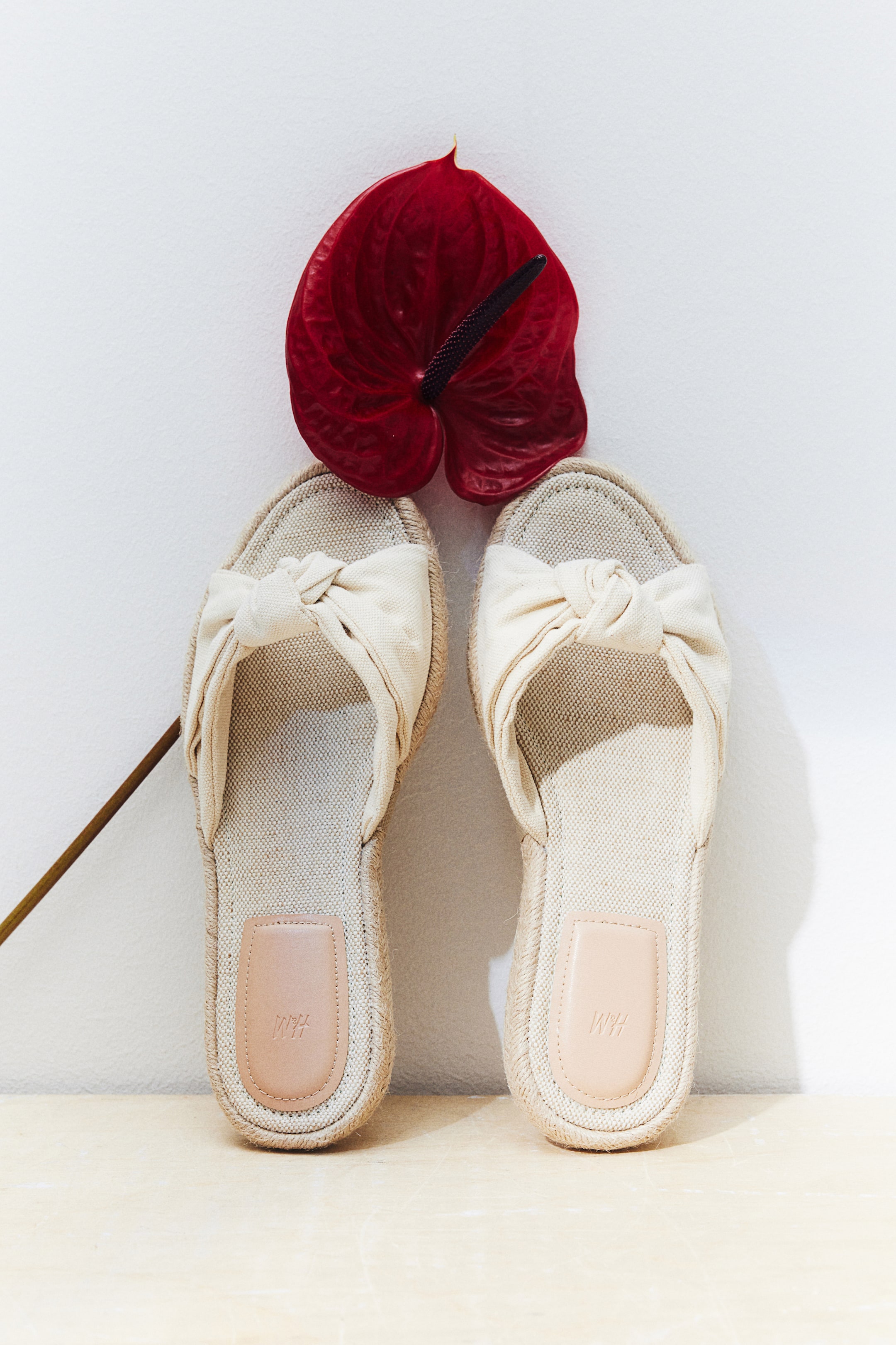 Knot-detail Espadrille Sandals