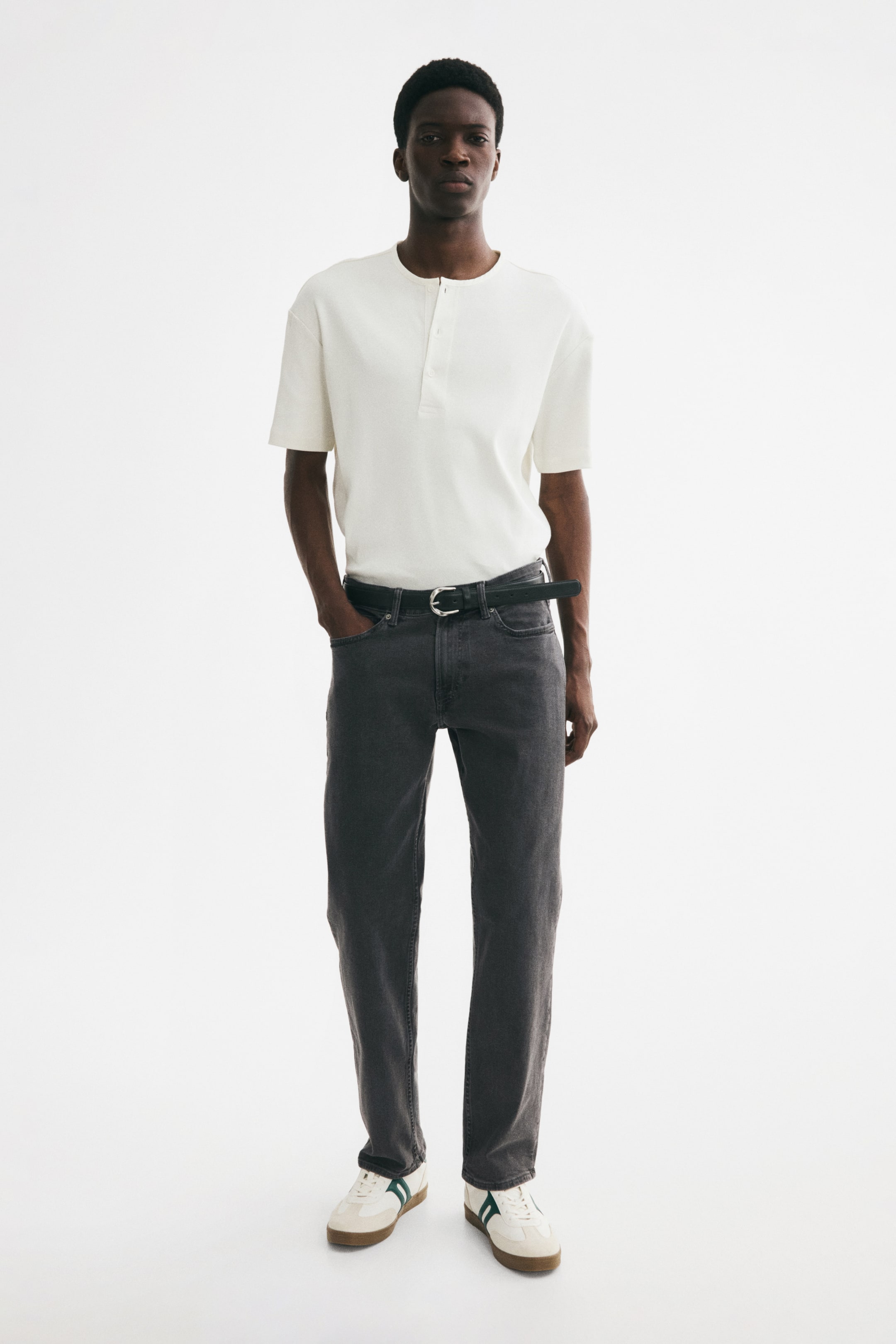 Größeres Bild ansehen: Regular Jeans - Dunkles Denimgrau - Men | H&M DE 1