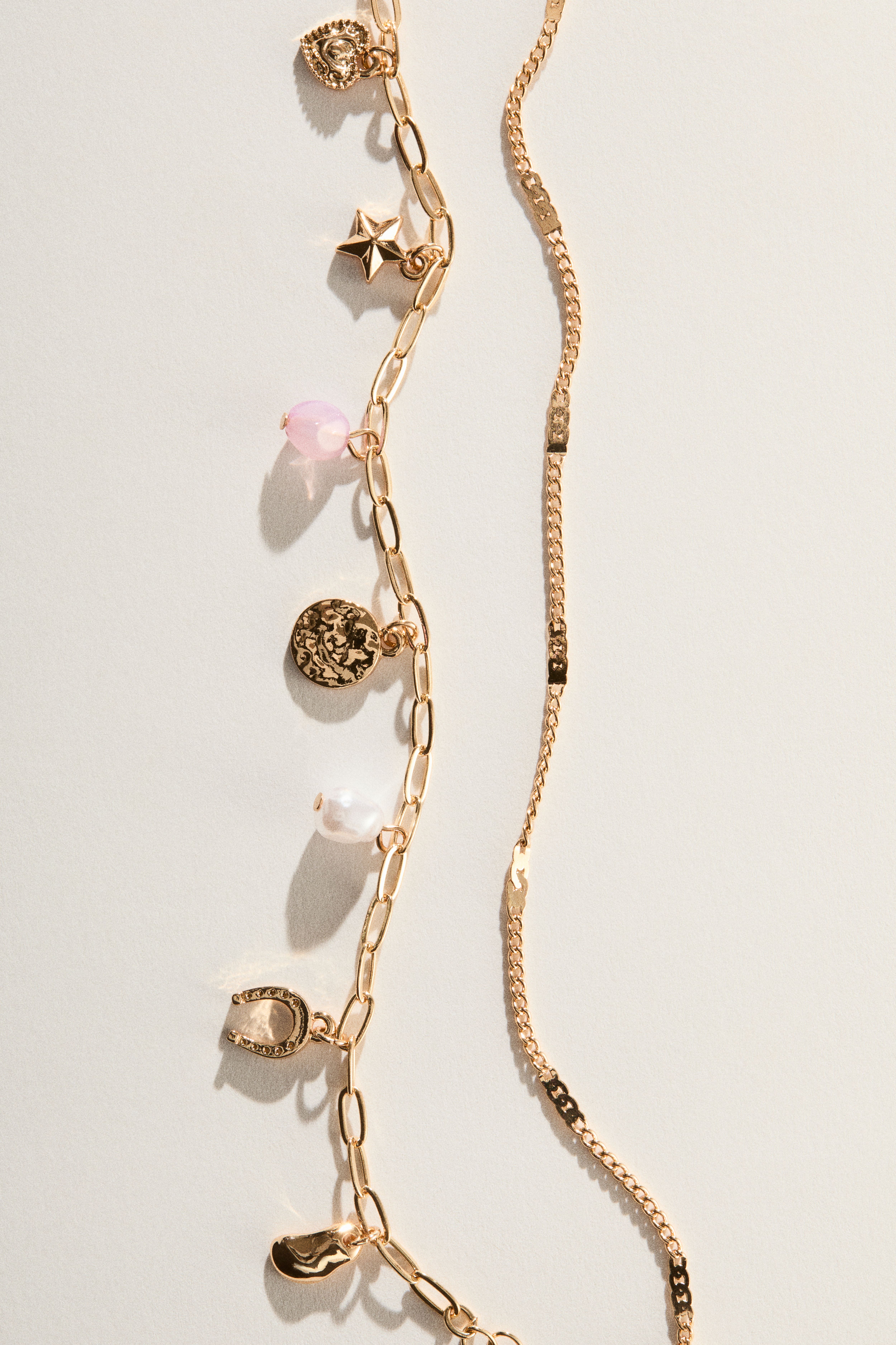 Lot de 2 bracelets en métal