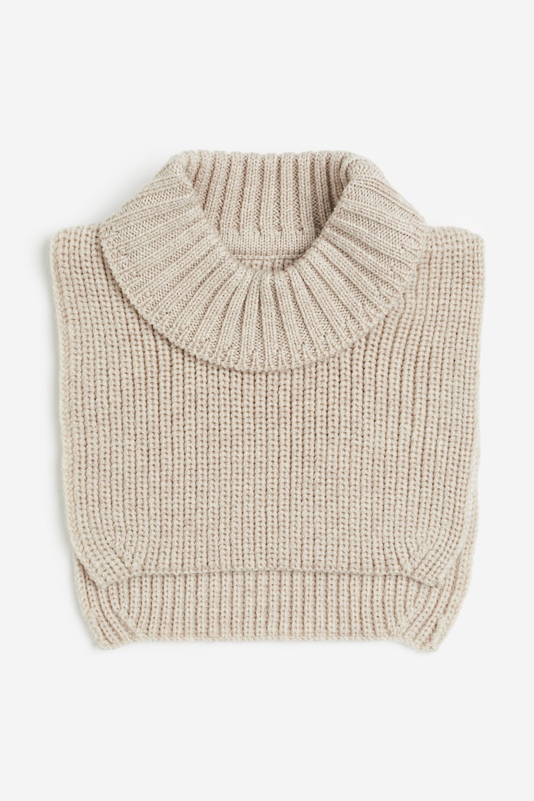 Merino Wool Turtleneck Collar