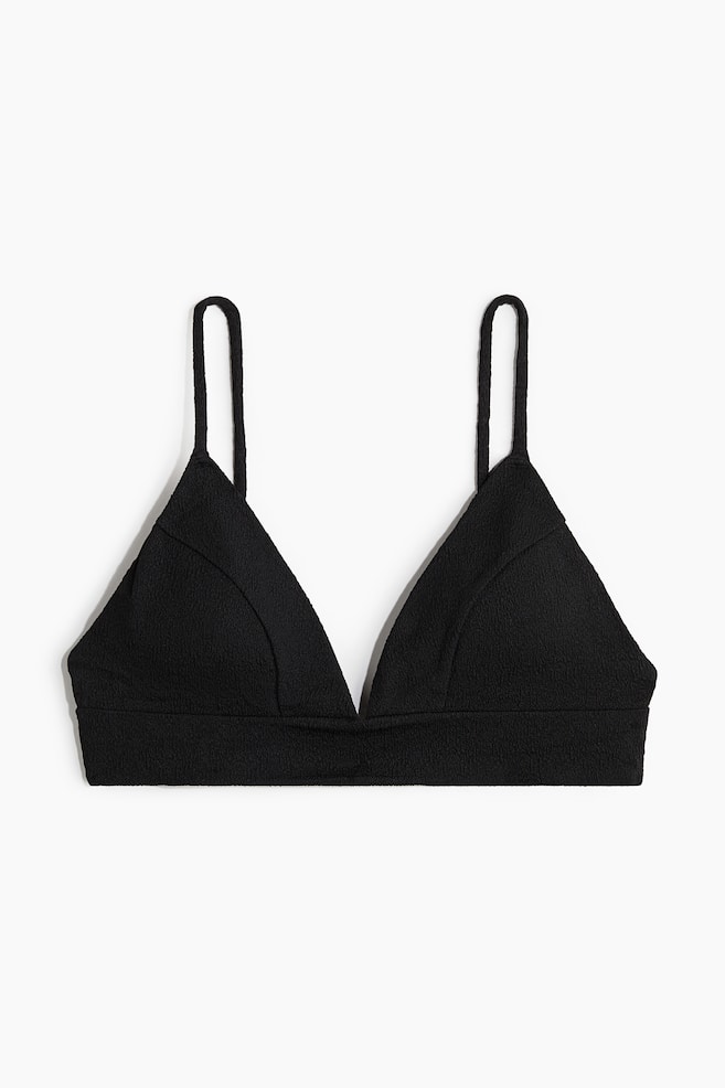 Haut de maillot triangle paddé - Noir - 1
