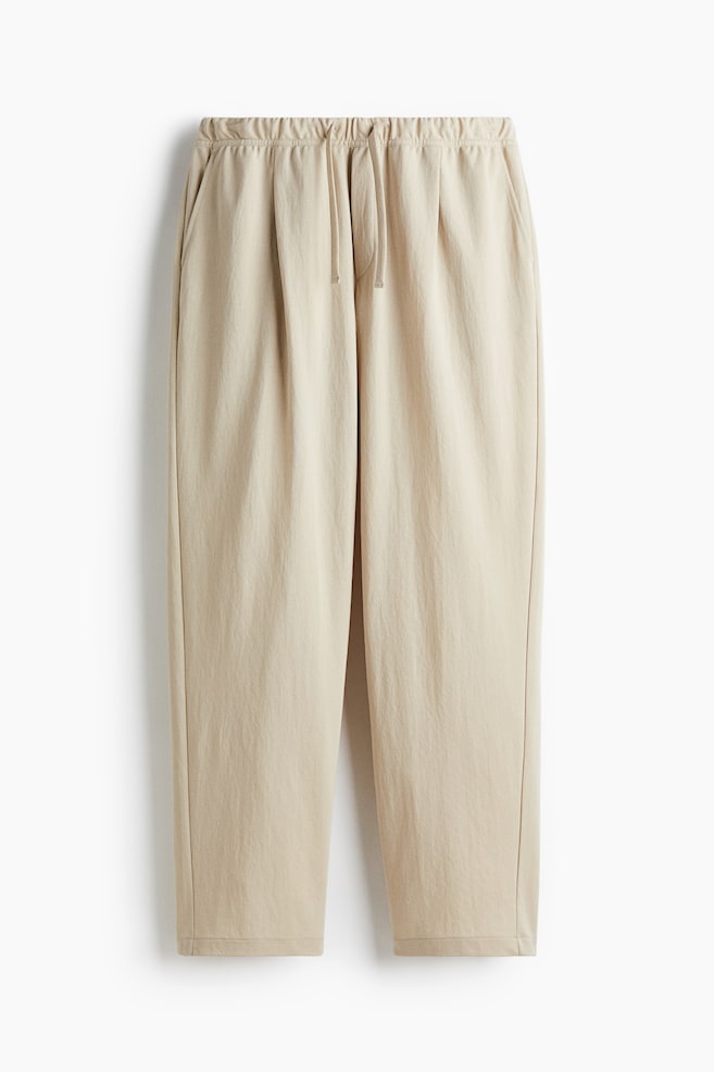 Hose in Relaxed Fit - Beige - 1