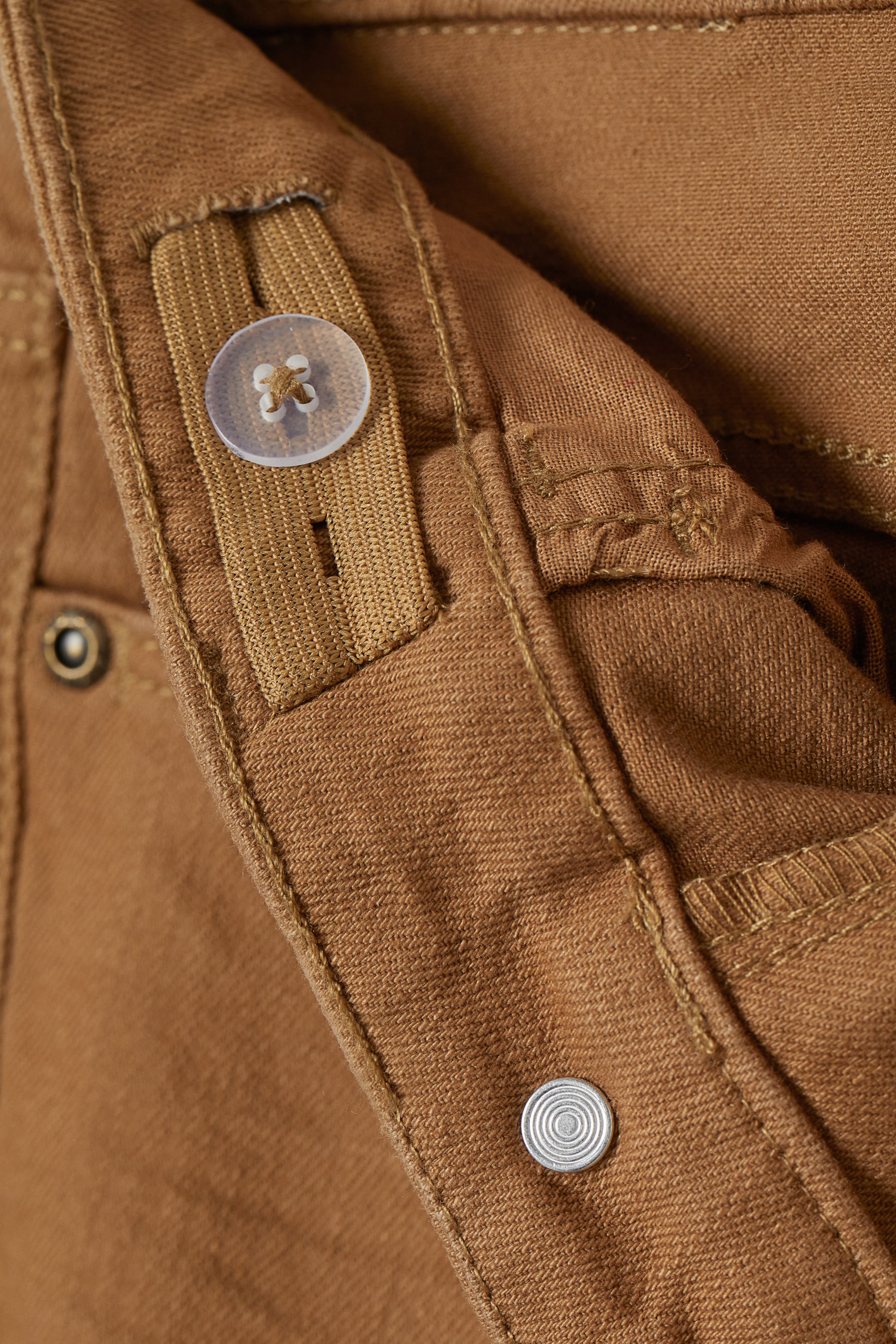 Zobrazit větší obrázek: Keprové kalhoty Skinny Fit - Tmavě béžová - DĚTI | H&M CZ 2