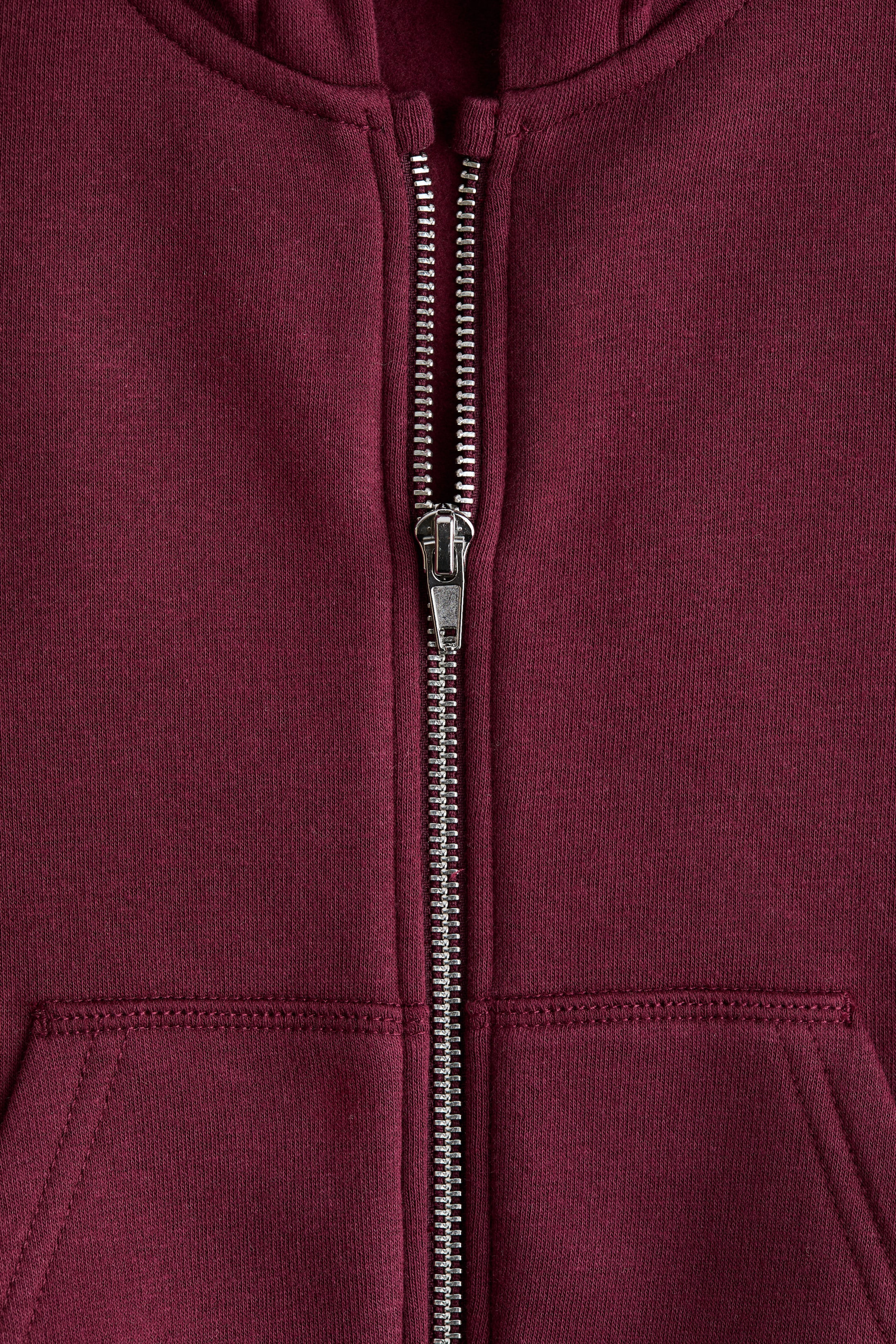 Ver imagen más grande: Chaqueta sudadera con capucha y cremallera - Rojo oscuro - NIÑOS | H&M ES 2