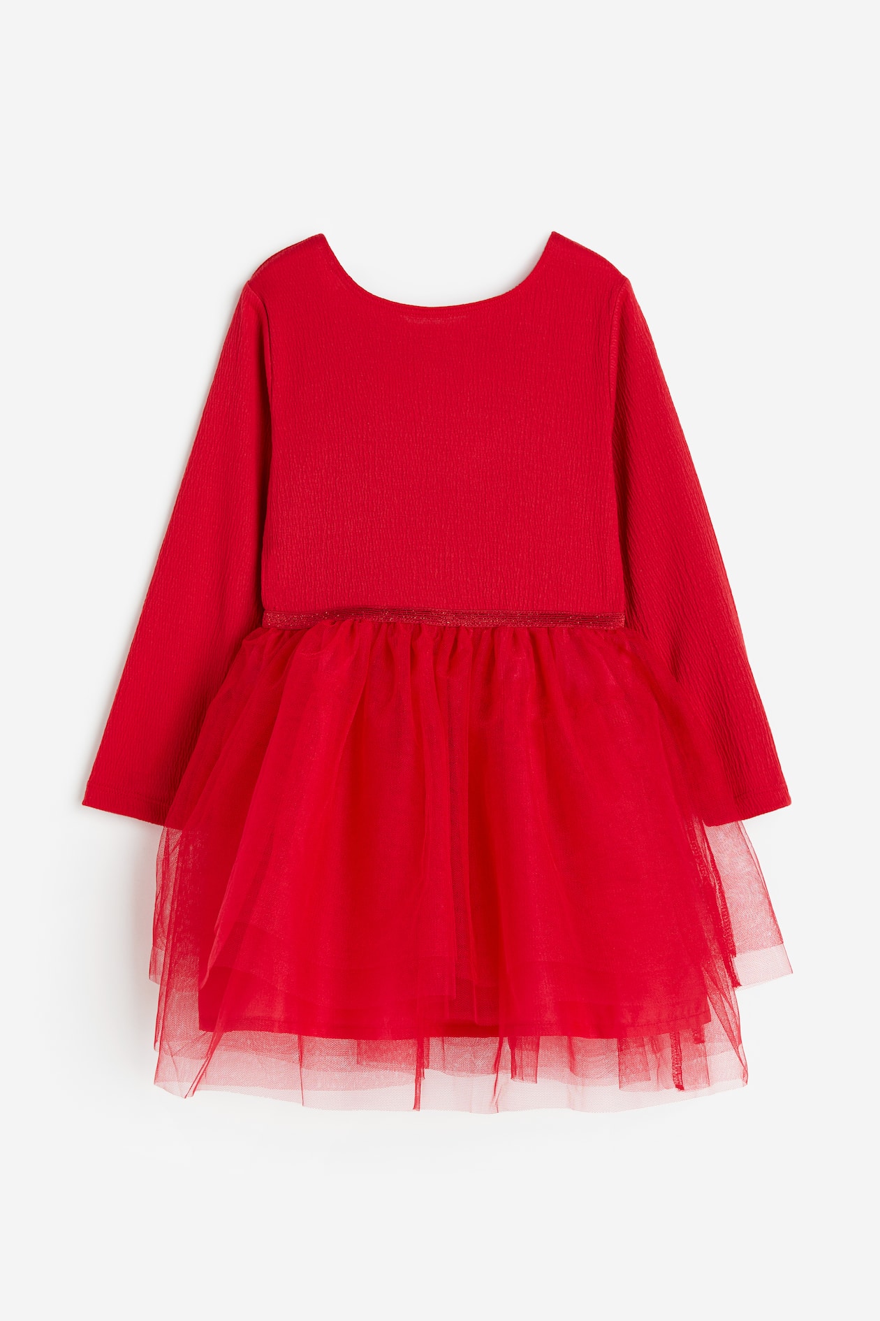 Red Dress with Tulle Skirt for kids | H&M US