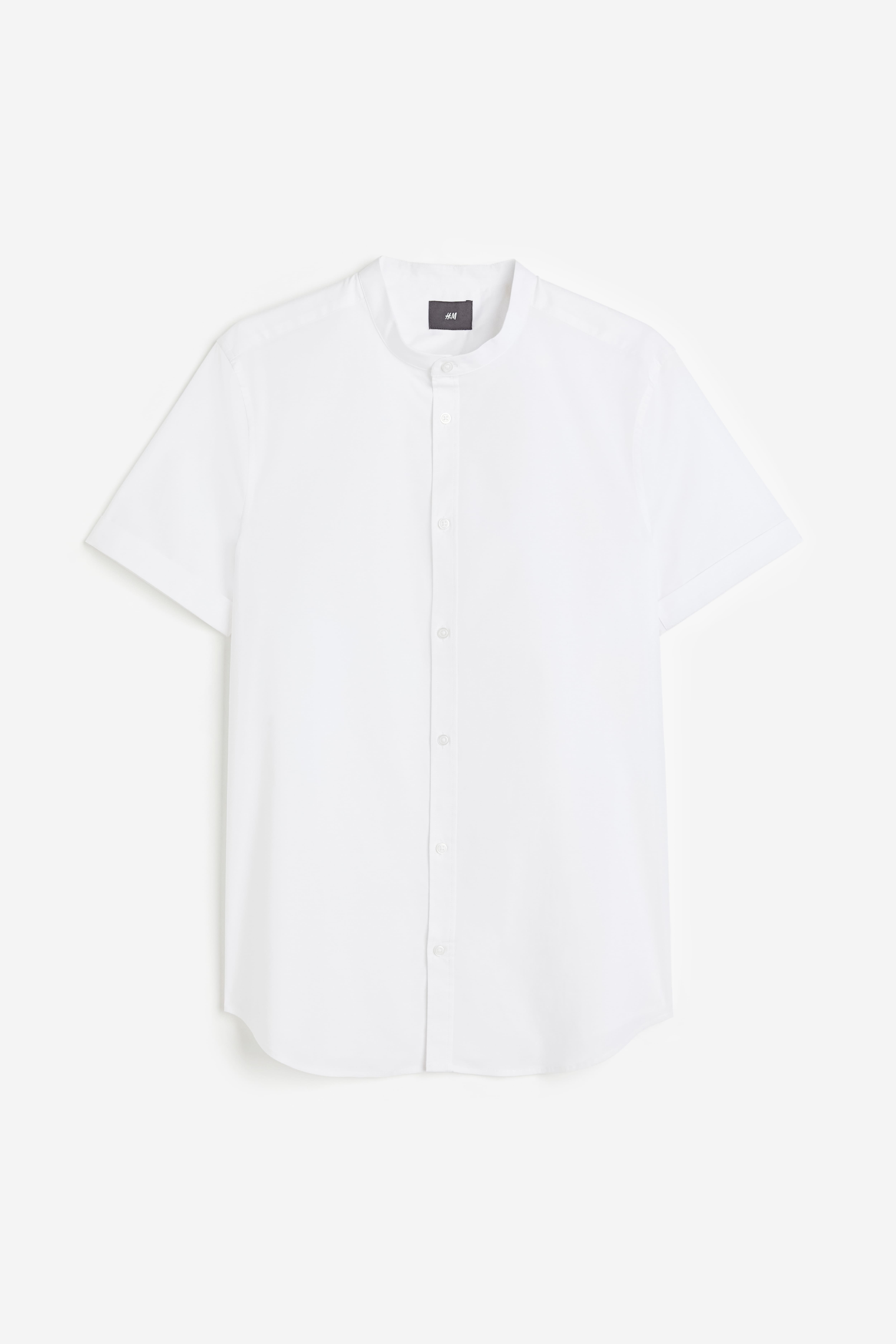 H&m camisa blanca fashion hombre